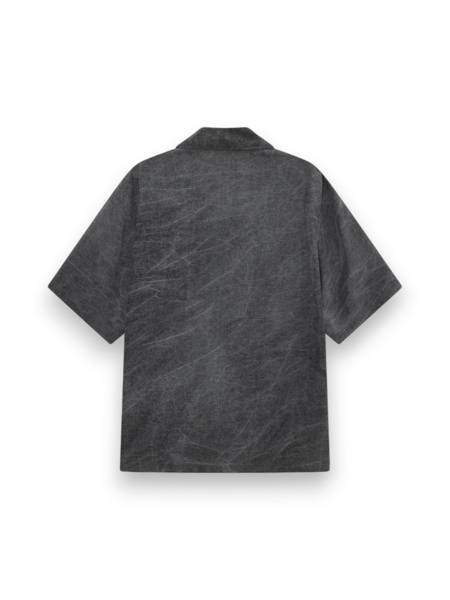 Acupuncture Cracked Shirt S/S Marble Grey