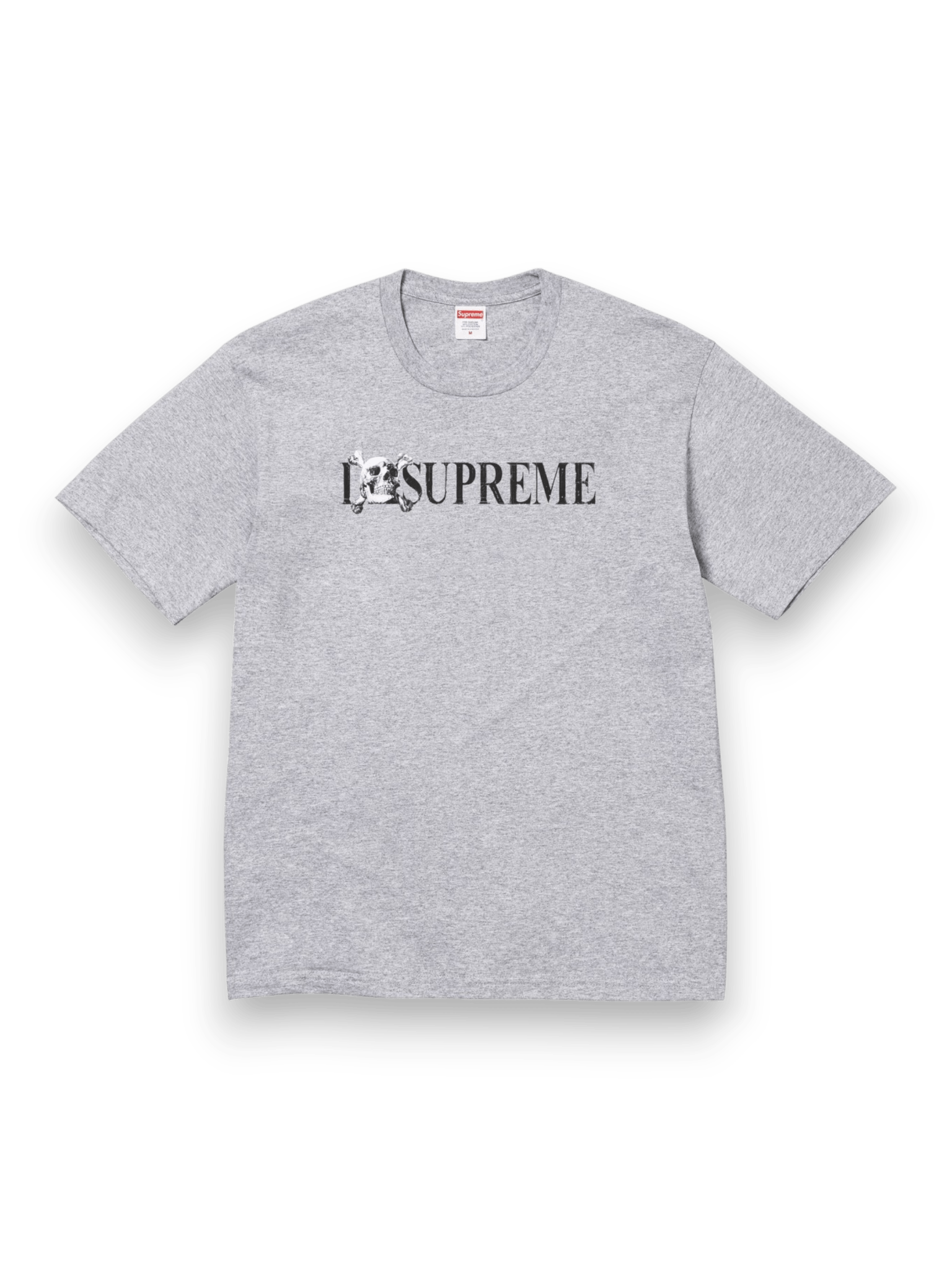Supreme Skull Tee Heather grey