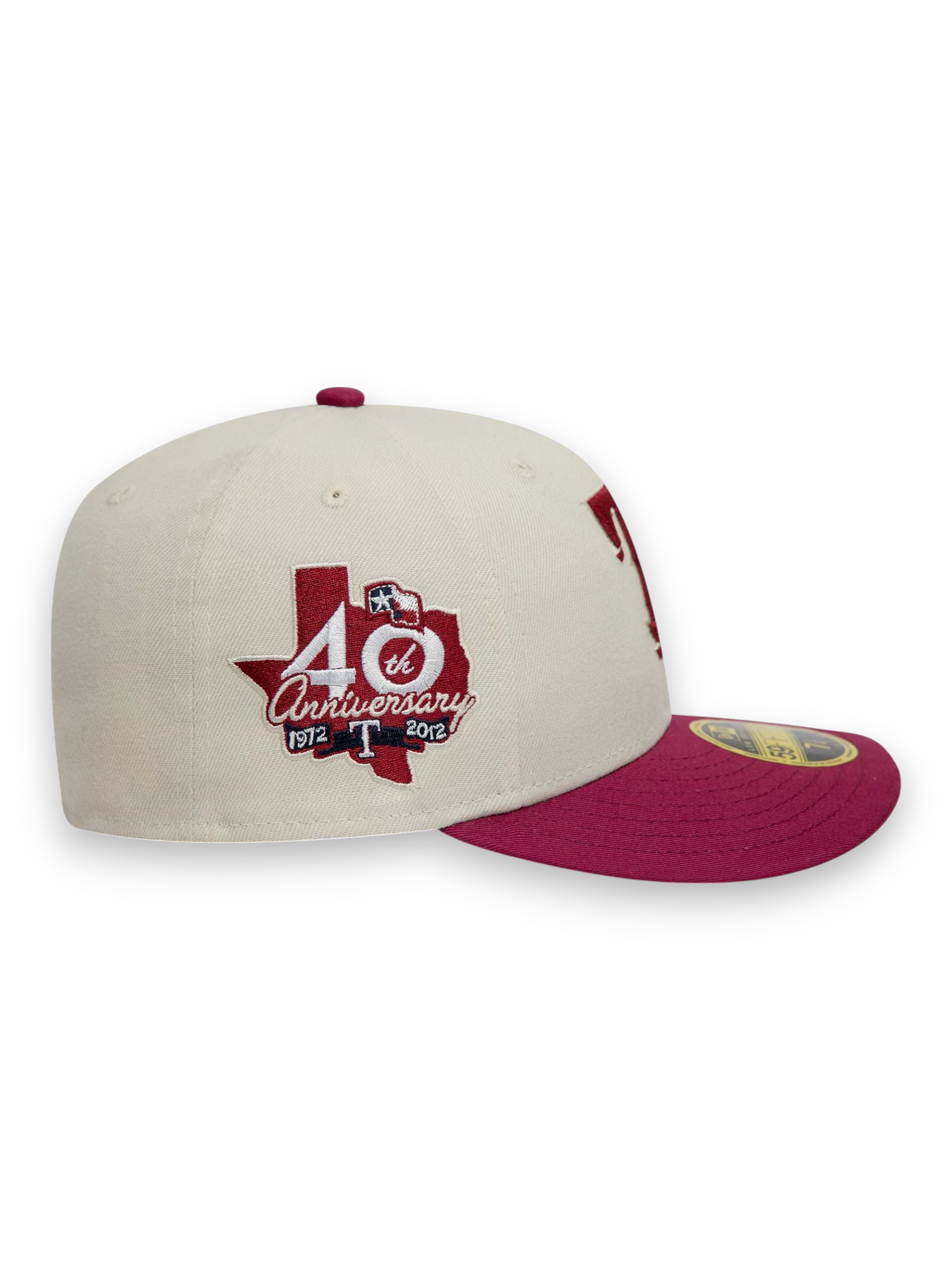 New Era Texas Rangers Pin 59FIFTY Low Profile