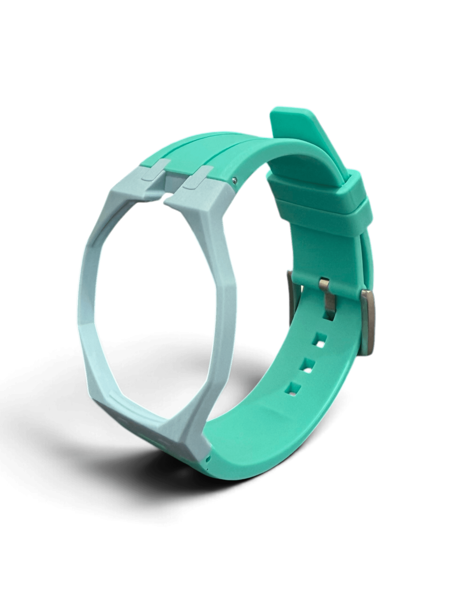 Ap Swatch Royal Pop Bioceramic And Silicone Strap turqoise mint