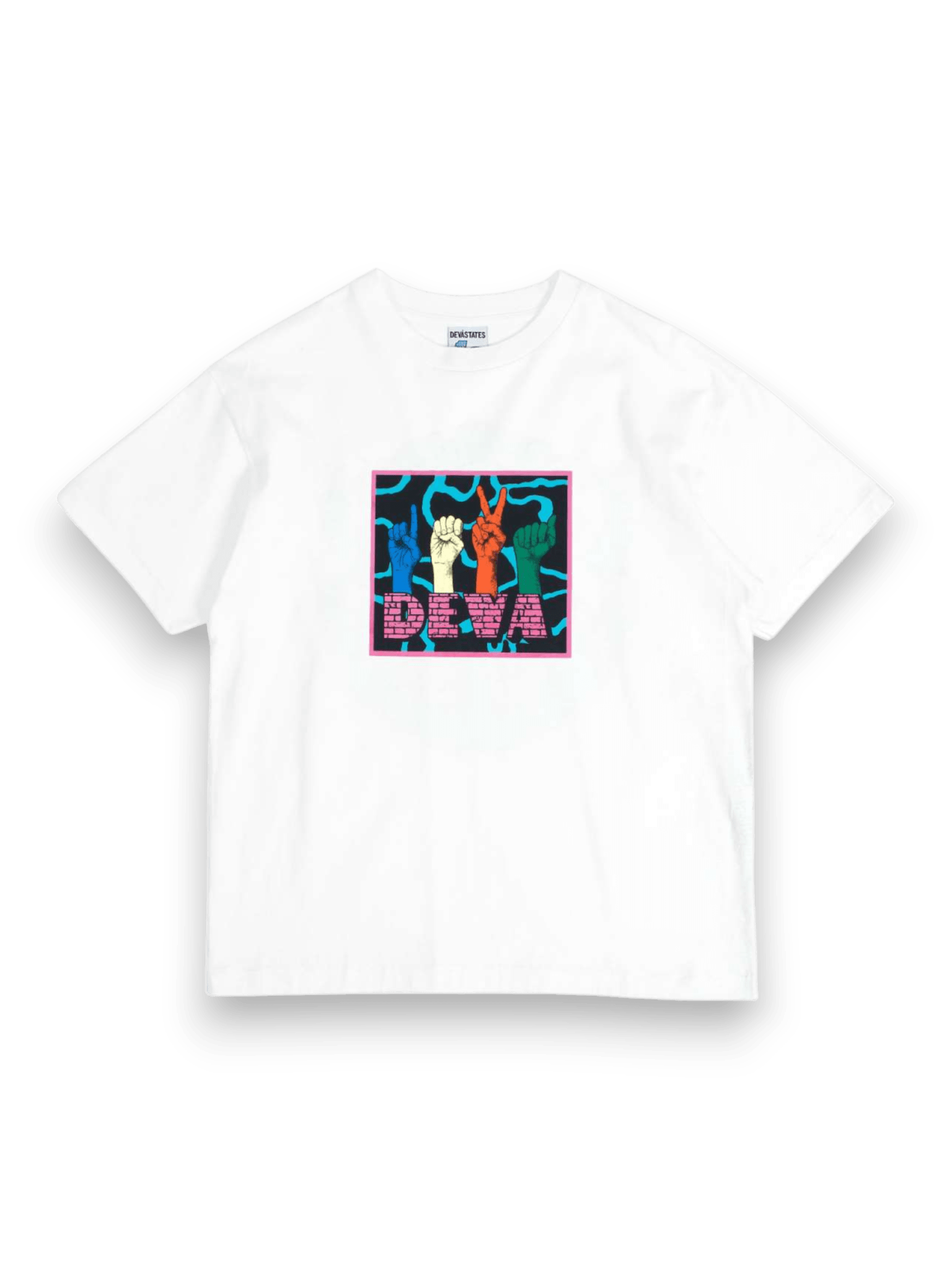 DEVÁ STATES Dash GFX T-Shirt White
