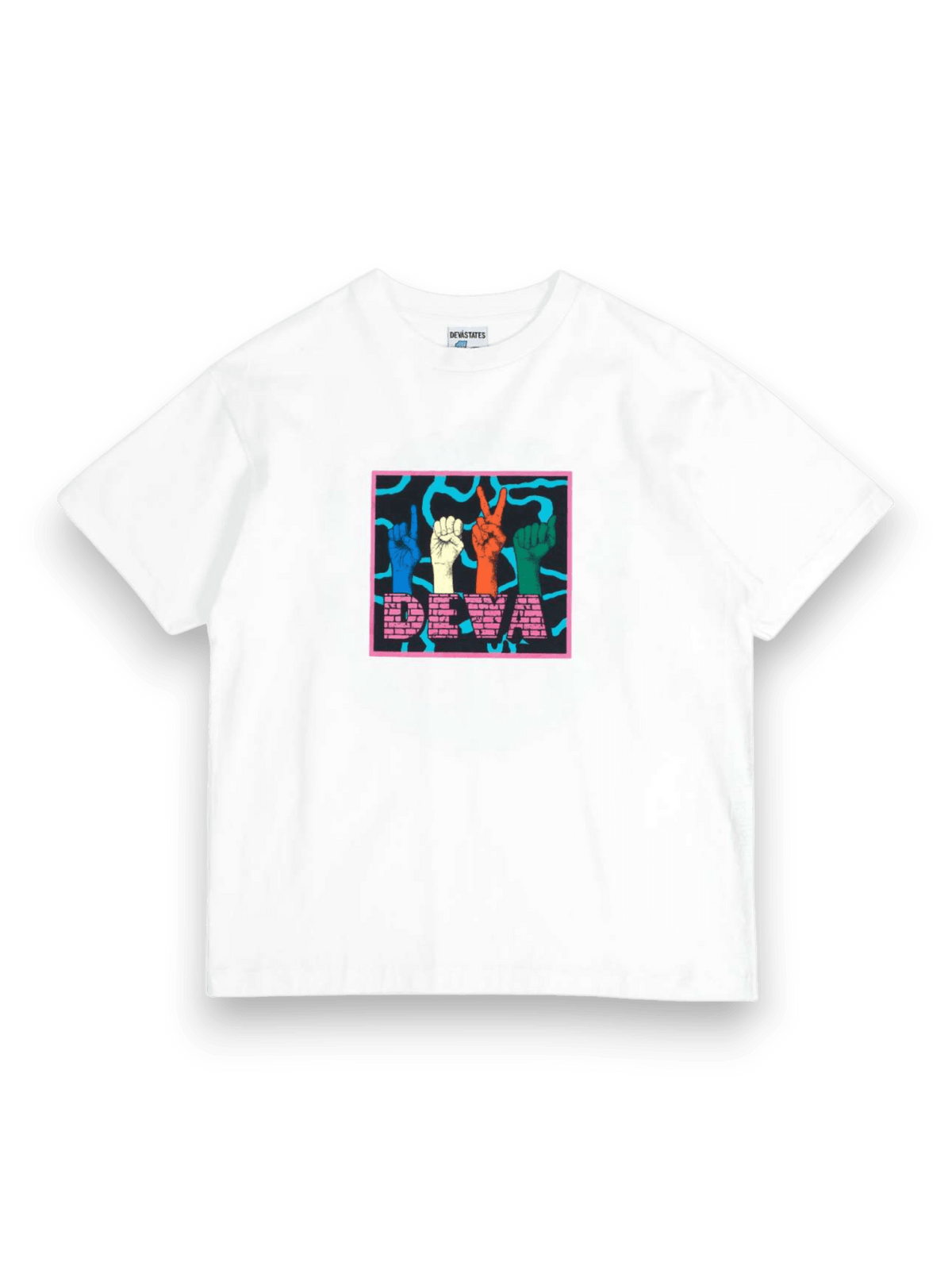 DEVÁ STATES Dash GFX T-Shirt White
