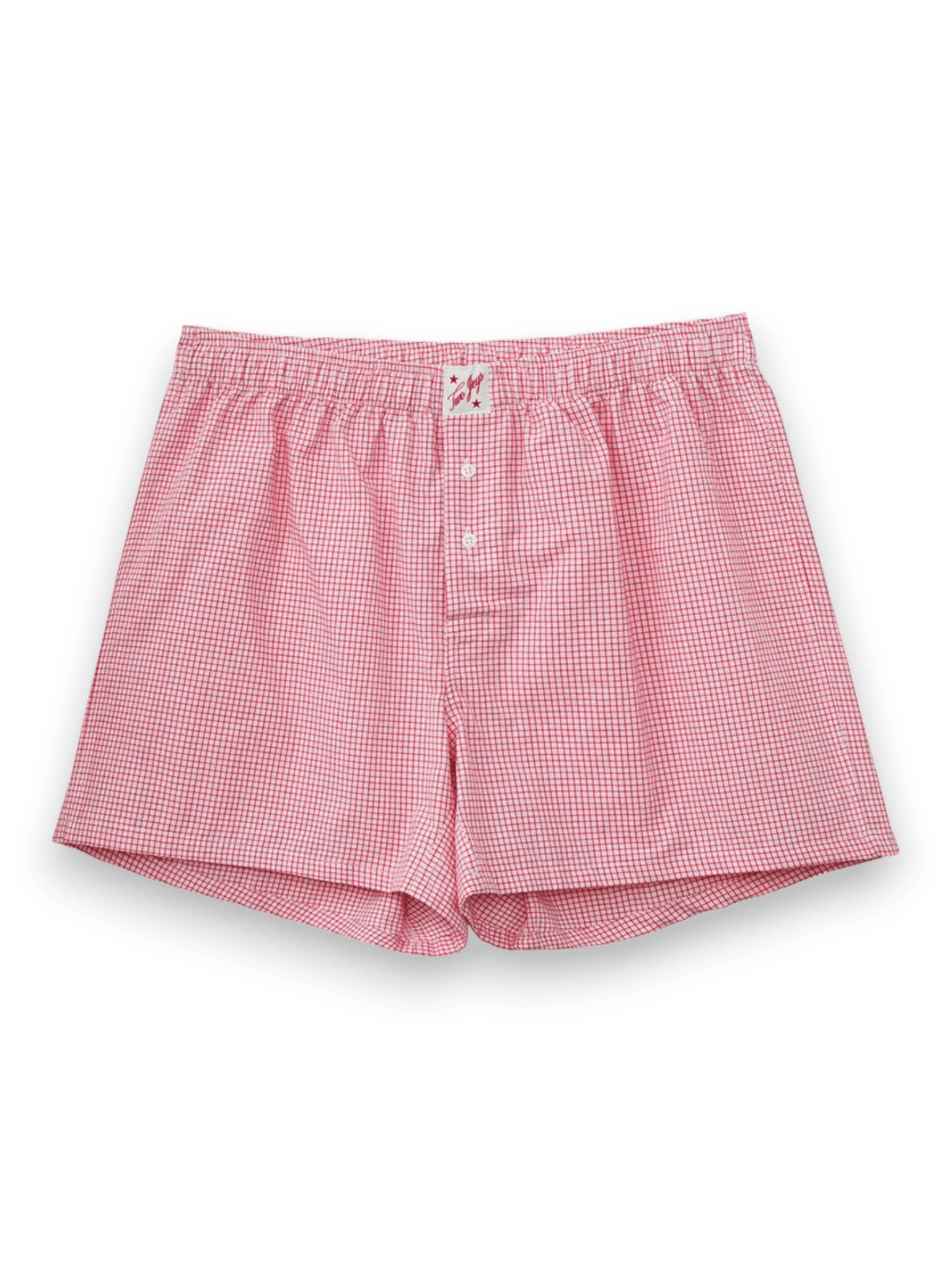 Twojeys Red Checkered Boxers
