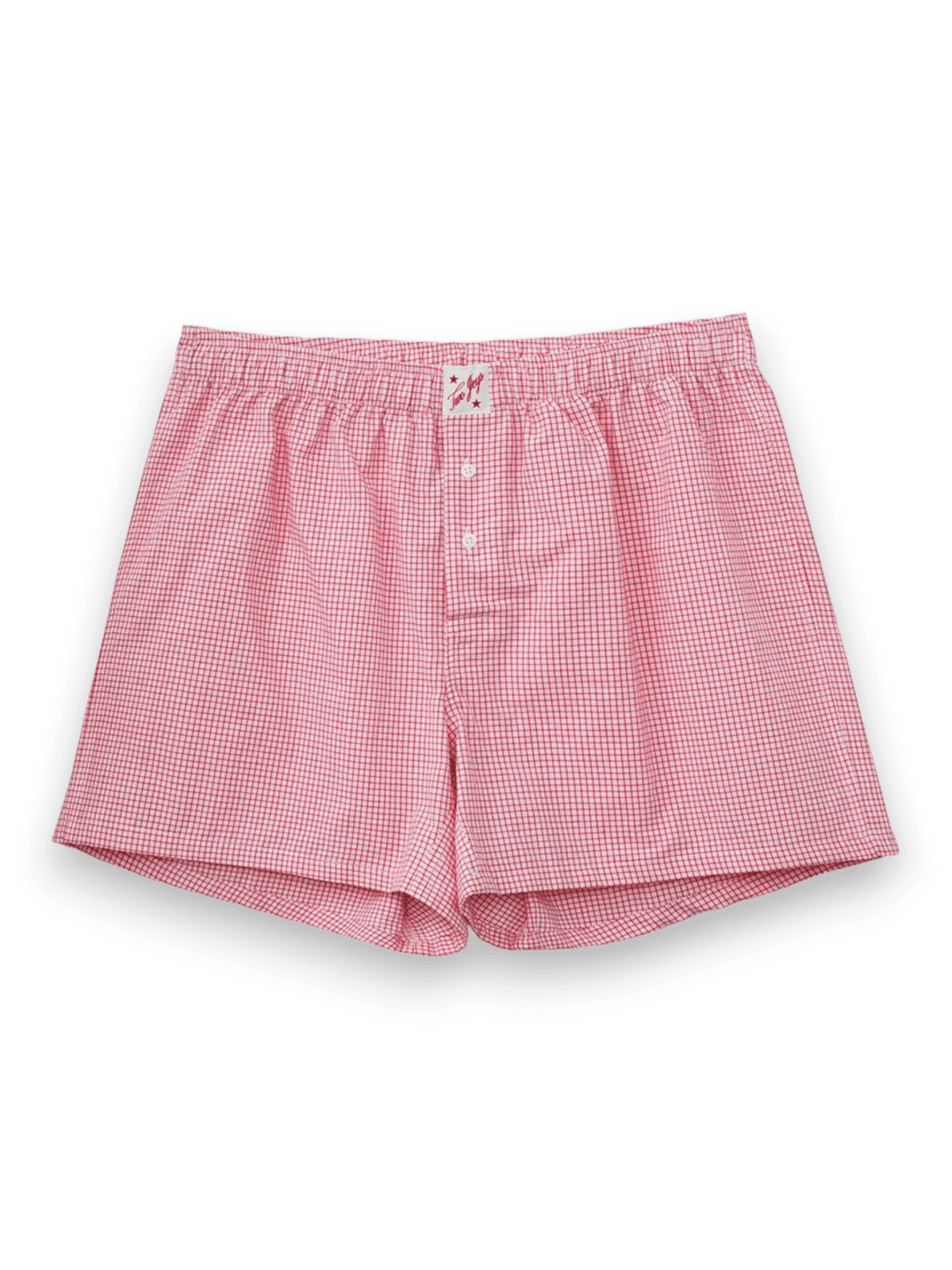 Twojeys Red Checkered Boxers