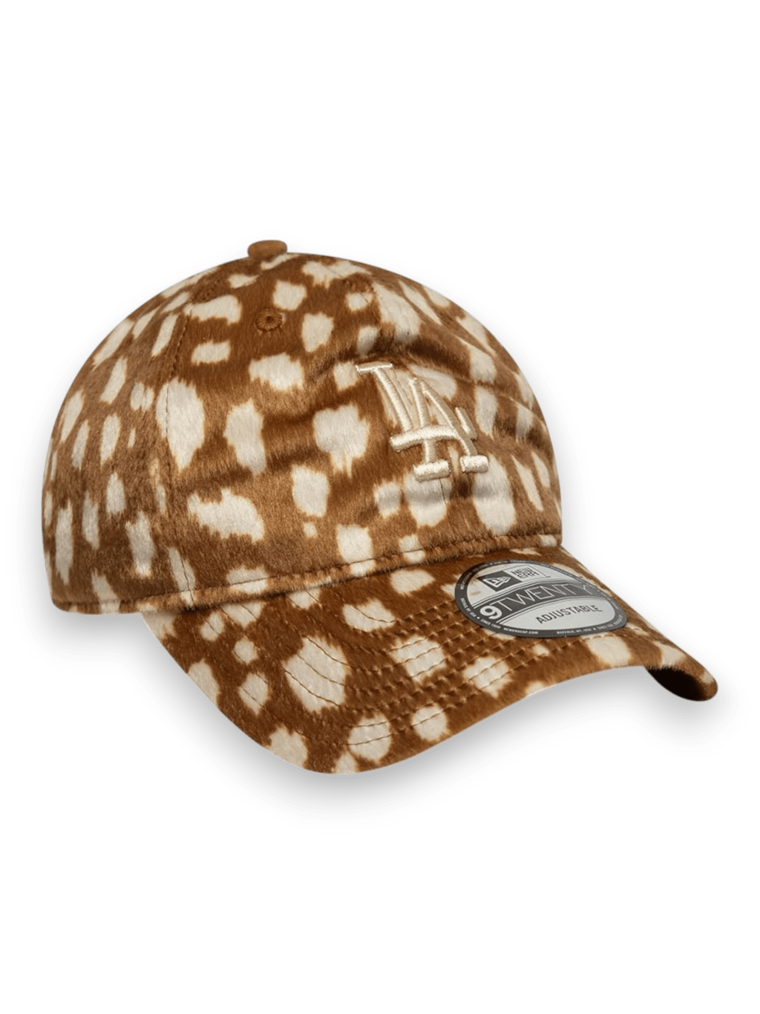 New Era Cap 9TWENTY LA Dodgers Animal Print Dark Beige