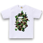 BAPE ABC Camo Rebuild Big Ape Head Tee White/Green