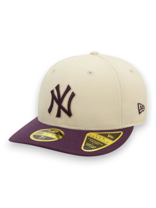 New Era New York Yankees Seasonal World Series Cream Low Profile 59FIFTY Fitted Cap