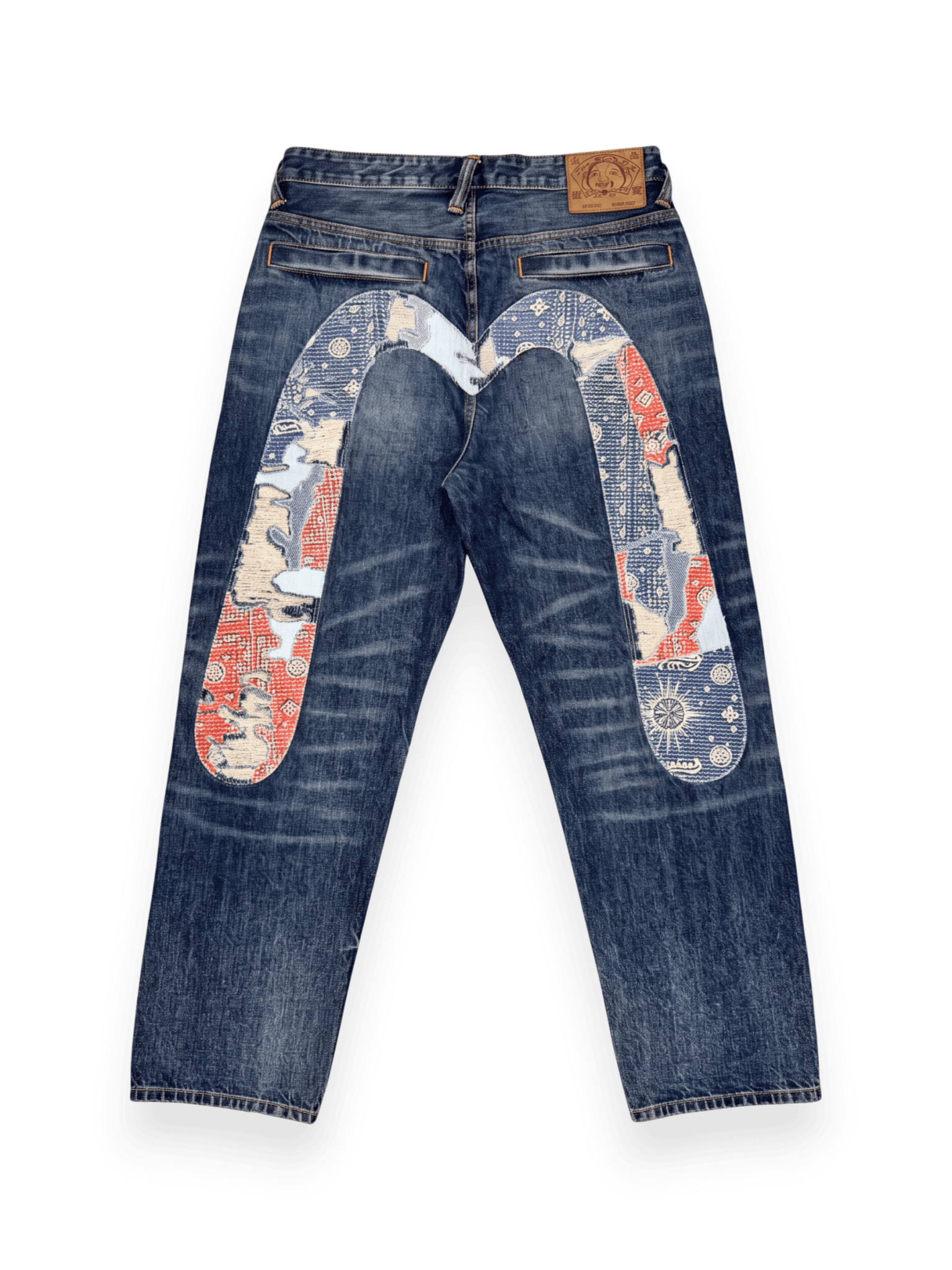 Evisu Boro Daicock Jeans
