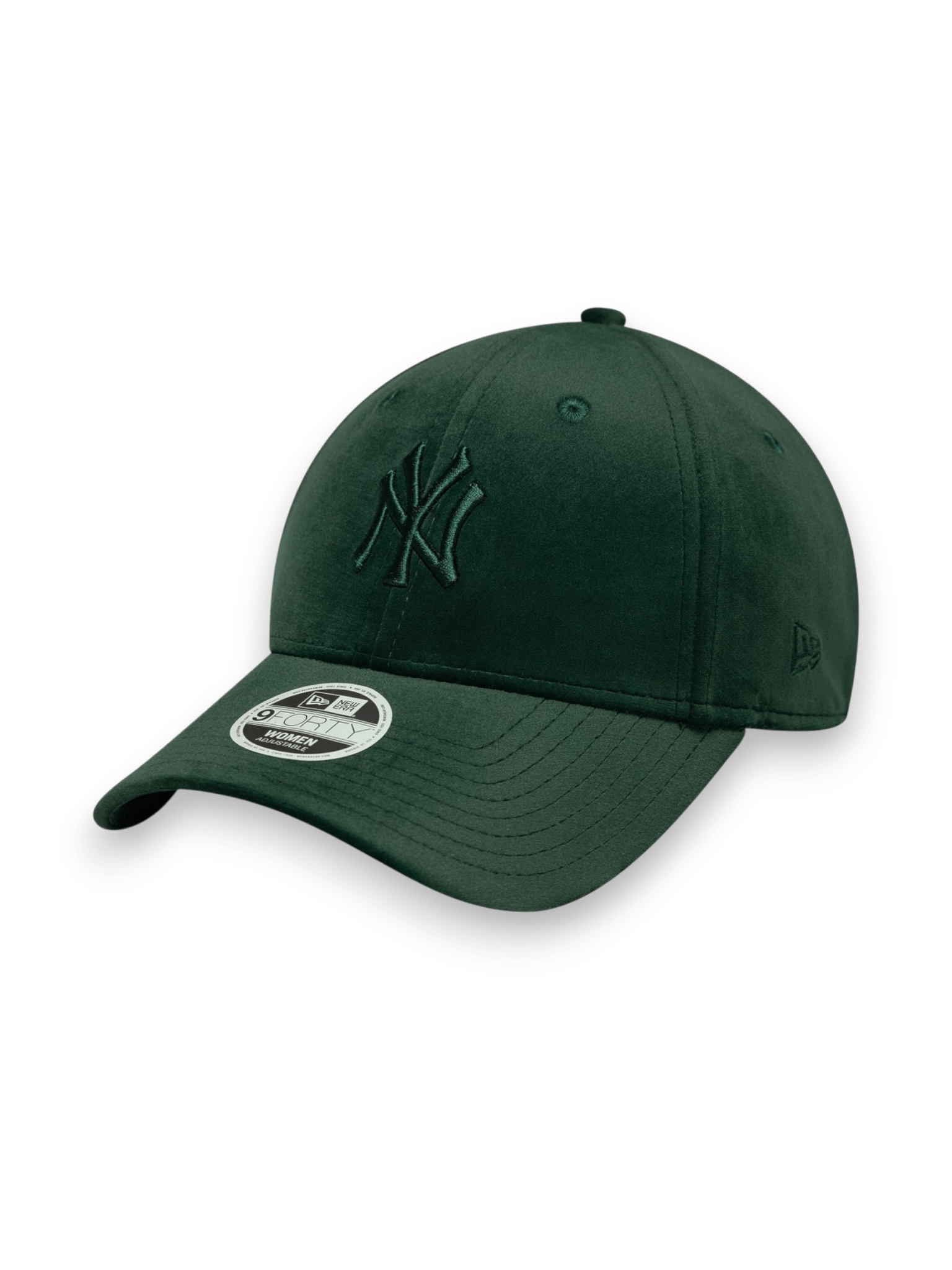 New Era 9FORTY New York Yankees MLB Velluto Verde Scuro