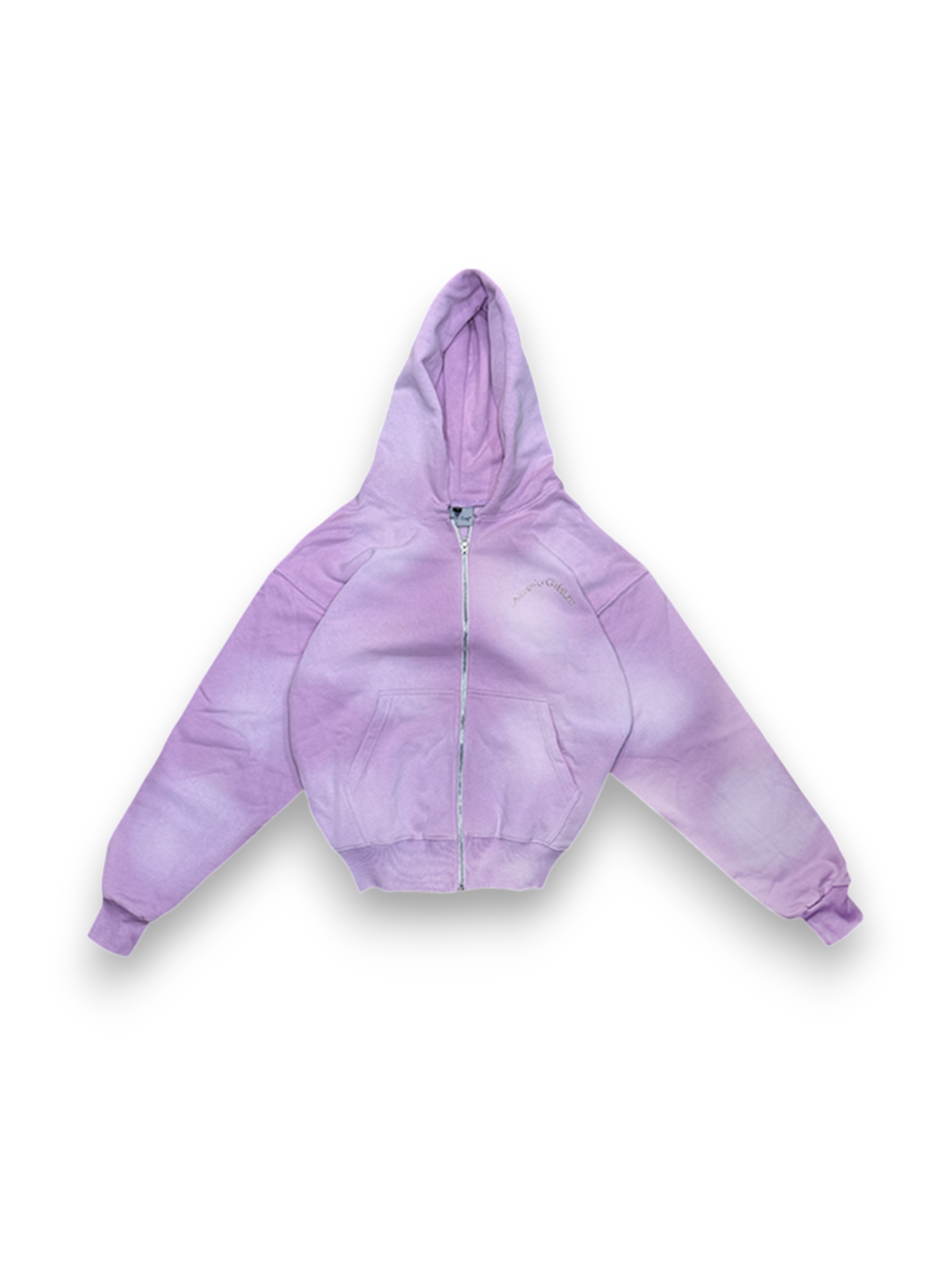 Alessio Giffi Sun Faded Bubblegum Zip hoodie