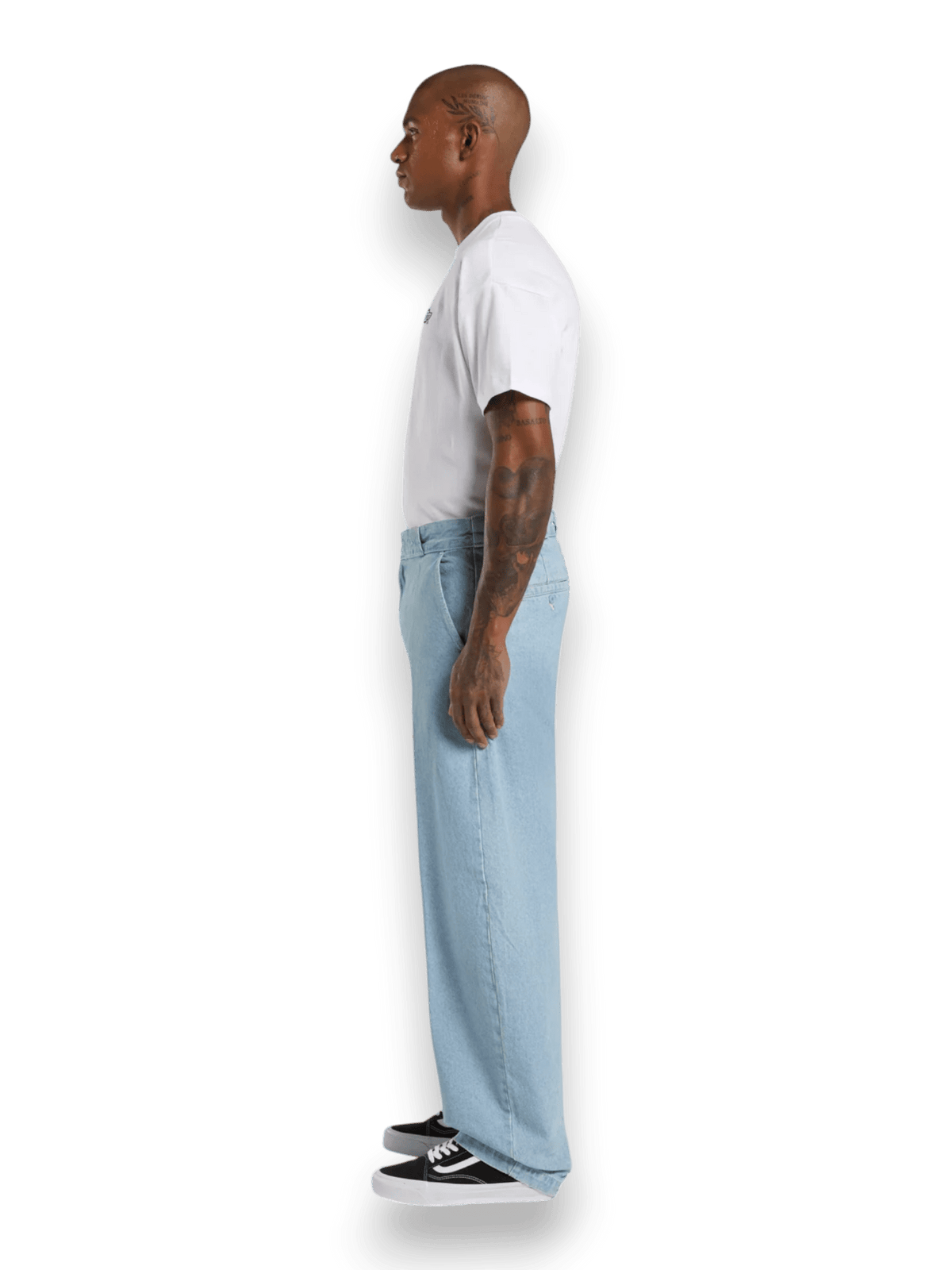 DICKIES 877 Barrel Leg Work jeans Aged Blue