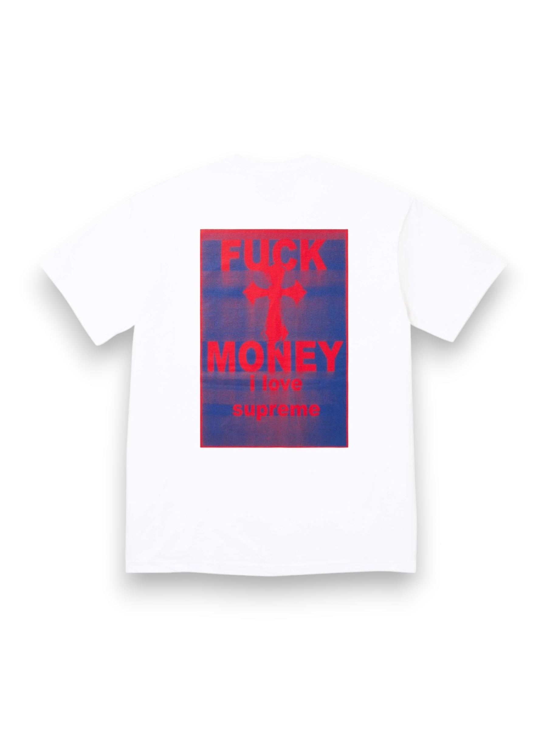 Supreme Fuck Money Tee White