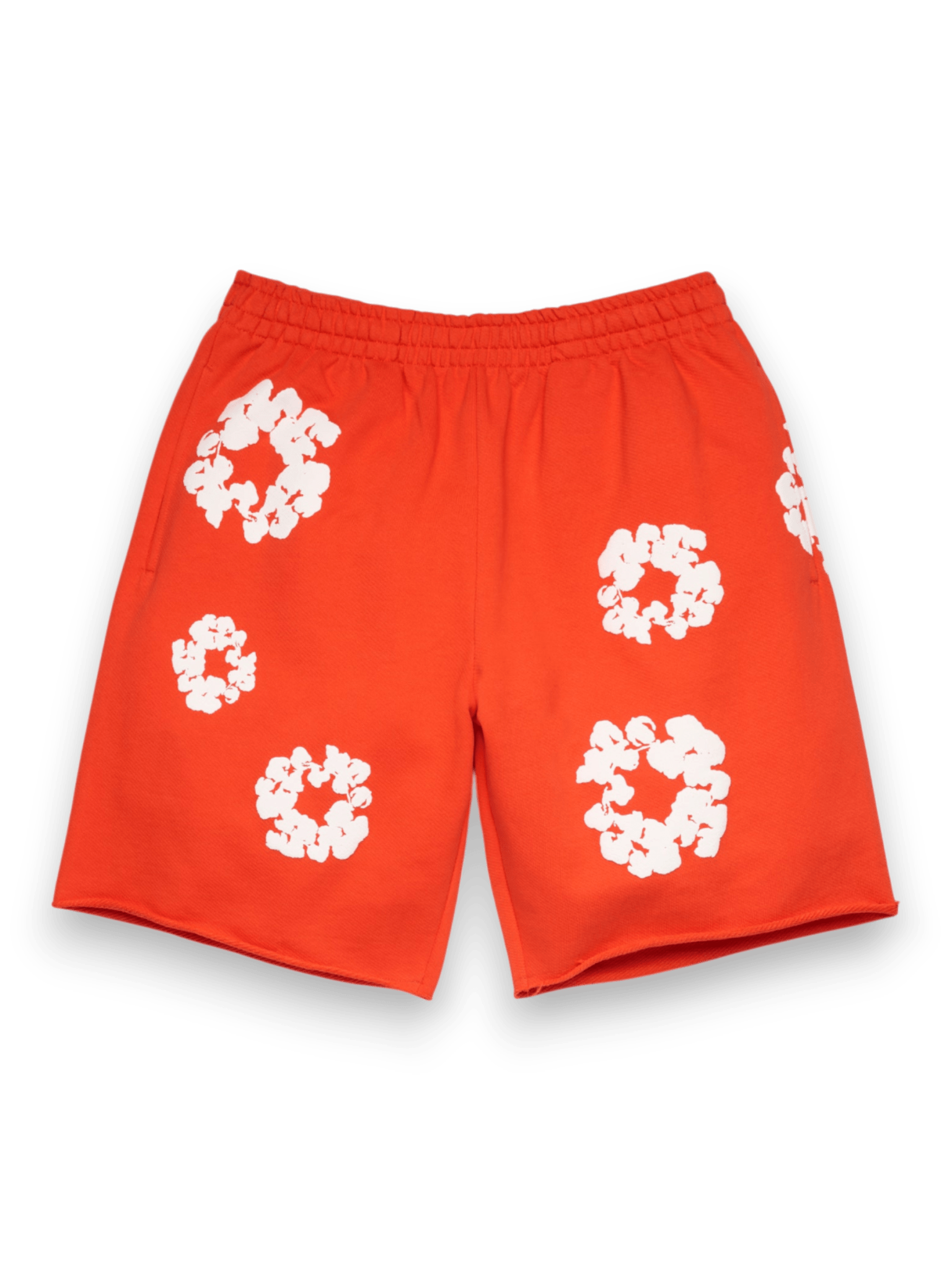 Denim Tears The Cotton Wreath Shorts Orange