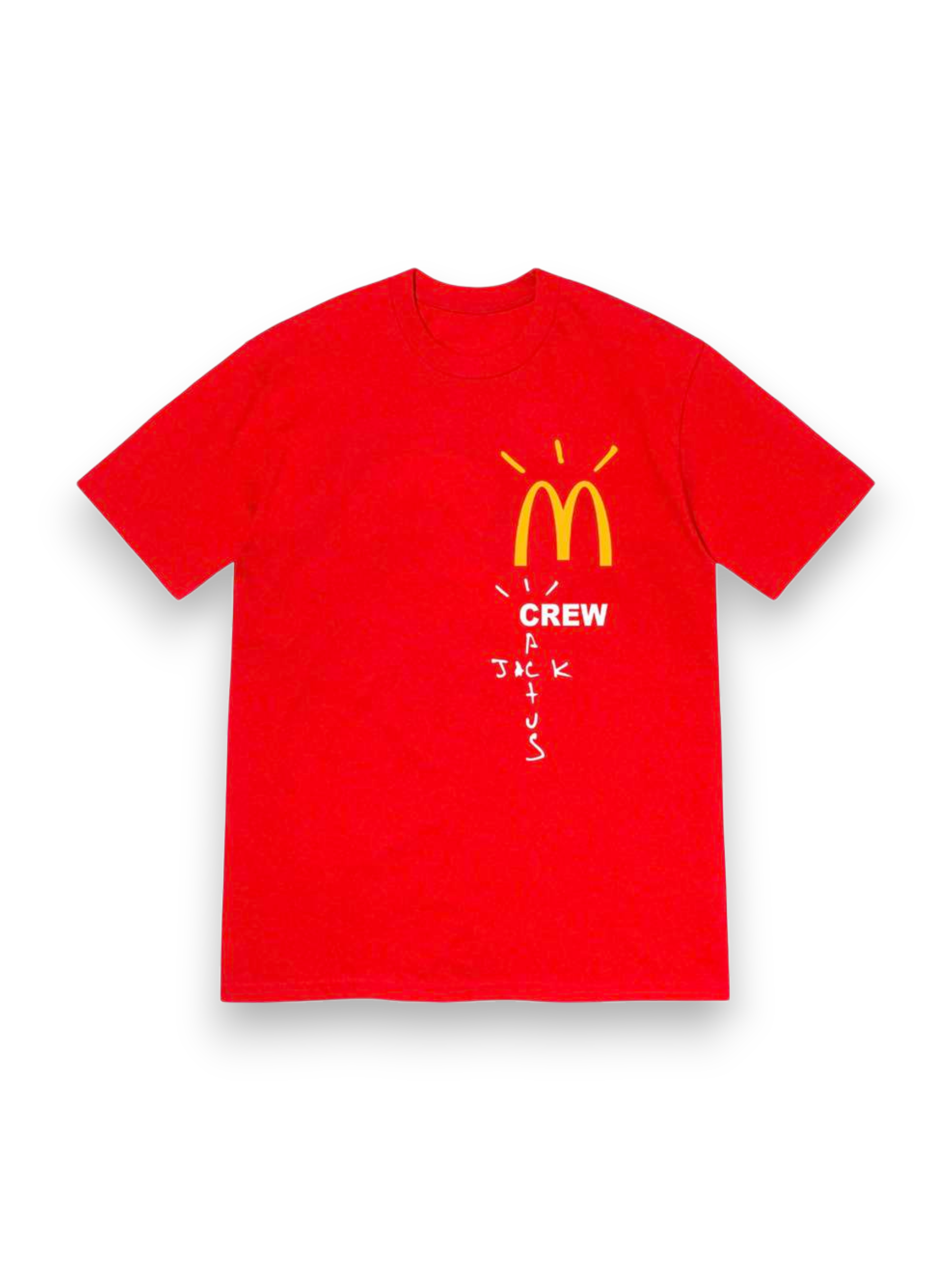 Travis Scott x McDonald's Crew T-Shirt Red