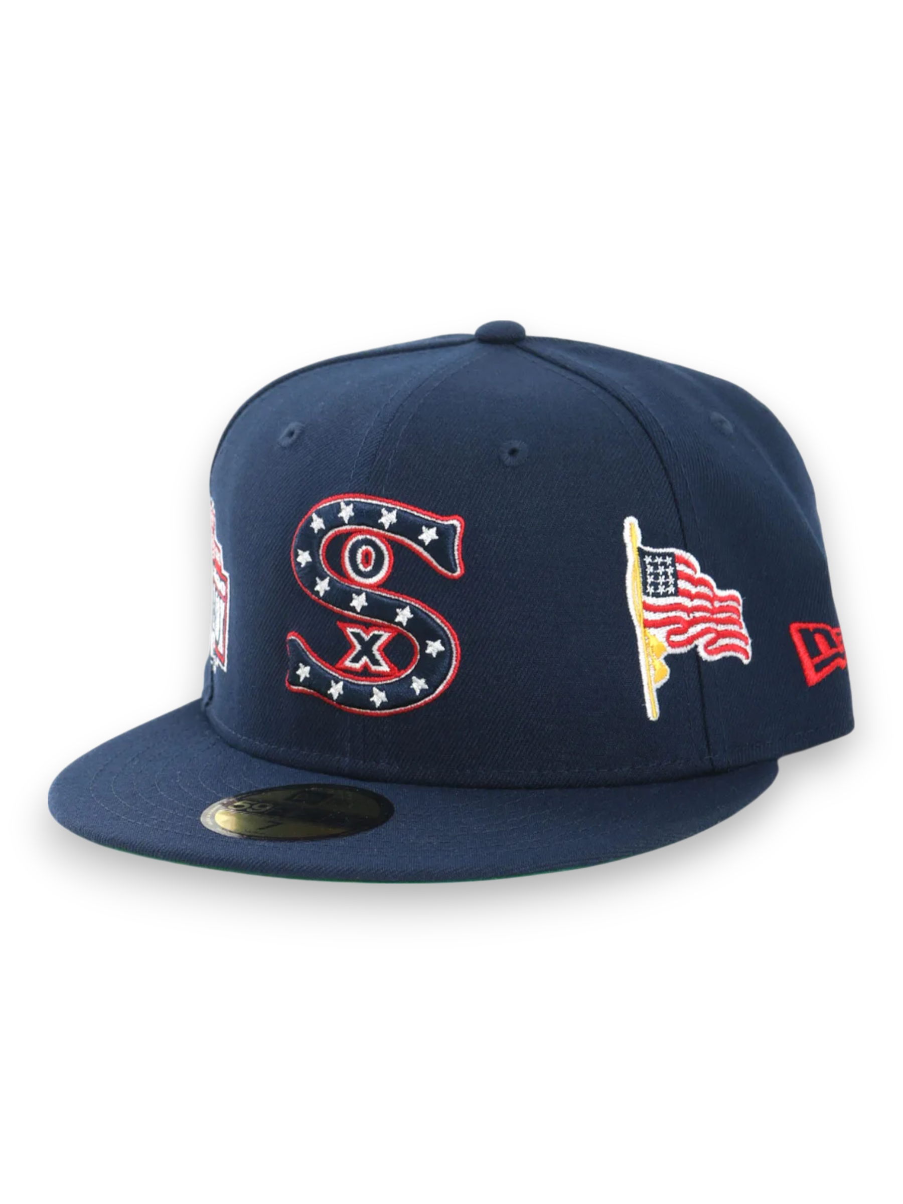 New Era Chicago White Sox Cooperstown MLB 5950 Fitted Cap Dark Navy