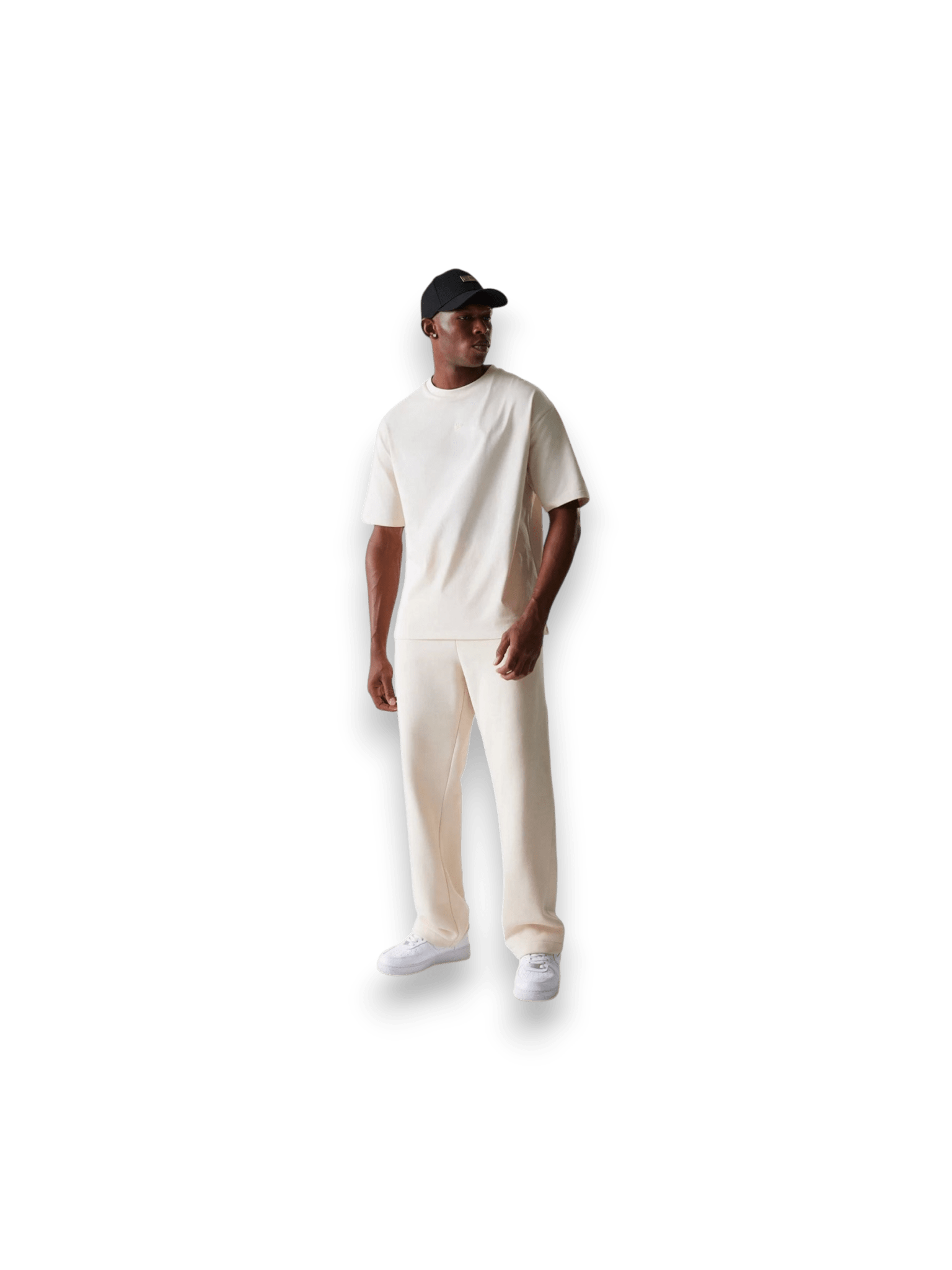 New Era Joggers New Era Straight Leg Beige