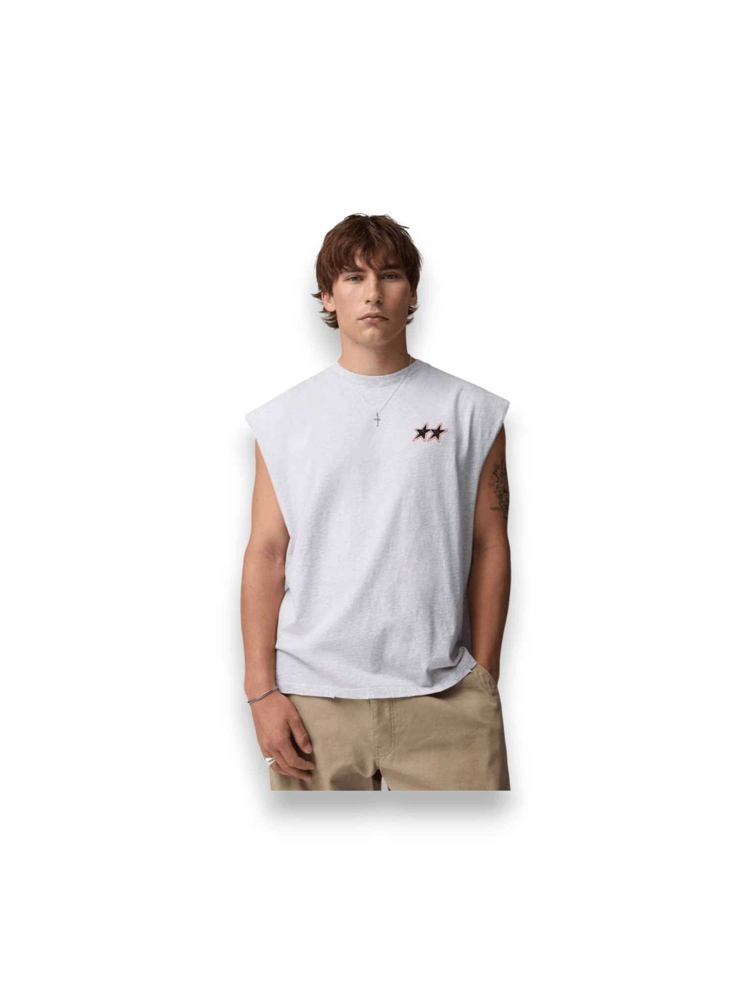Twojeys Sleeveless Varsity Tee
