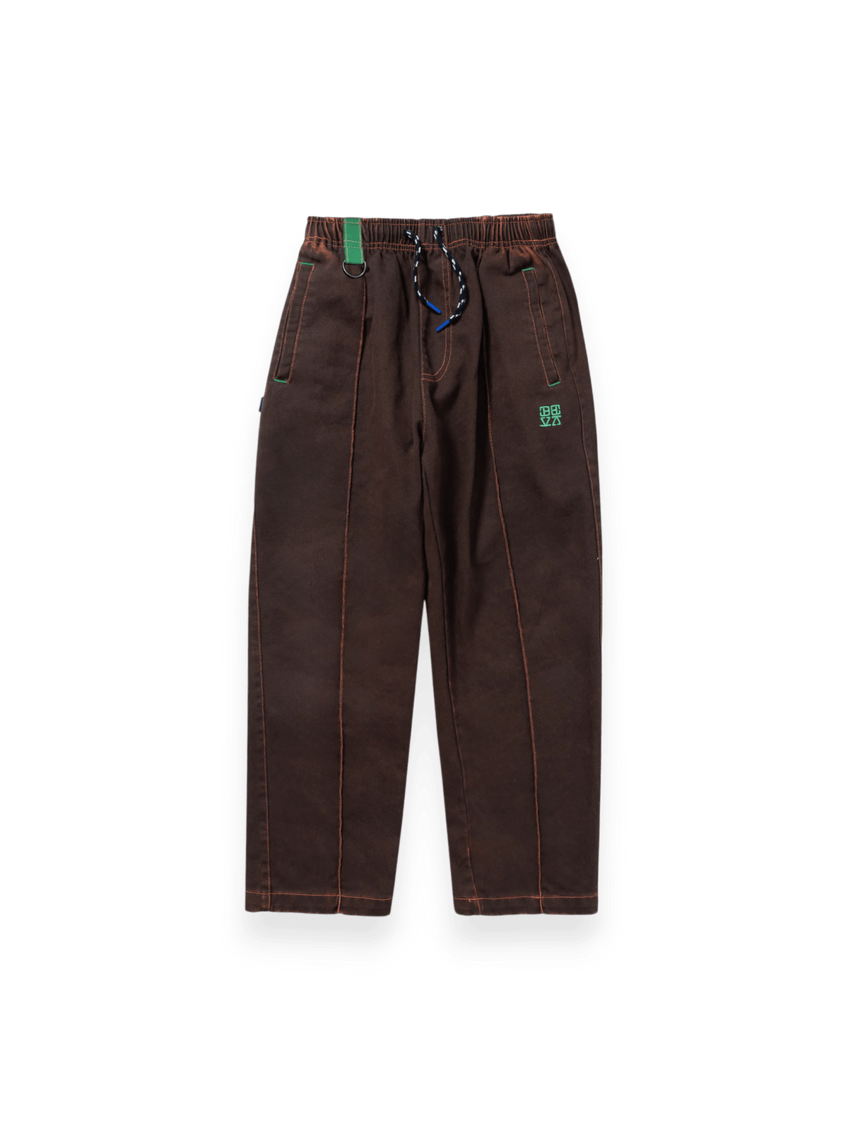 DEVÁ STATES MIDTOWN Pleated Easy Pants [ Brown]