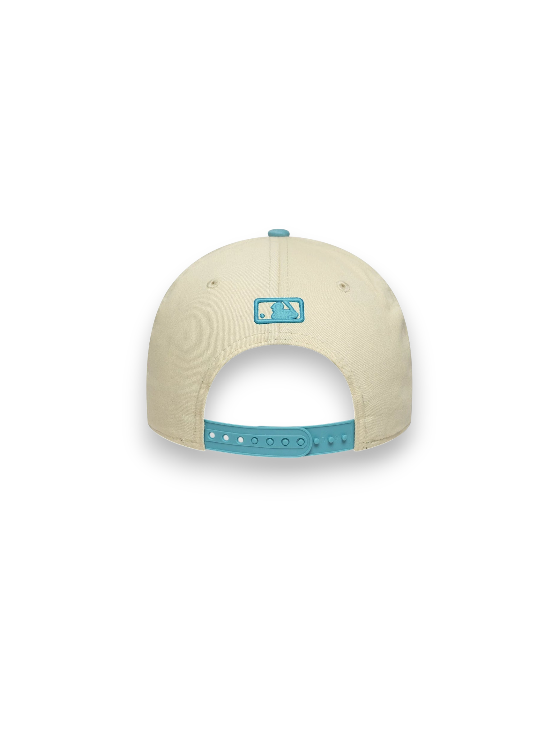 New Era LA Dodgers MLB Colour Block Cream 9FORTY M-Crown Adjustable Cap