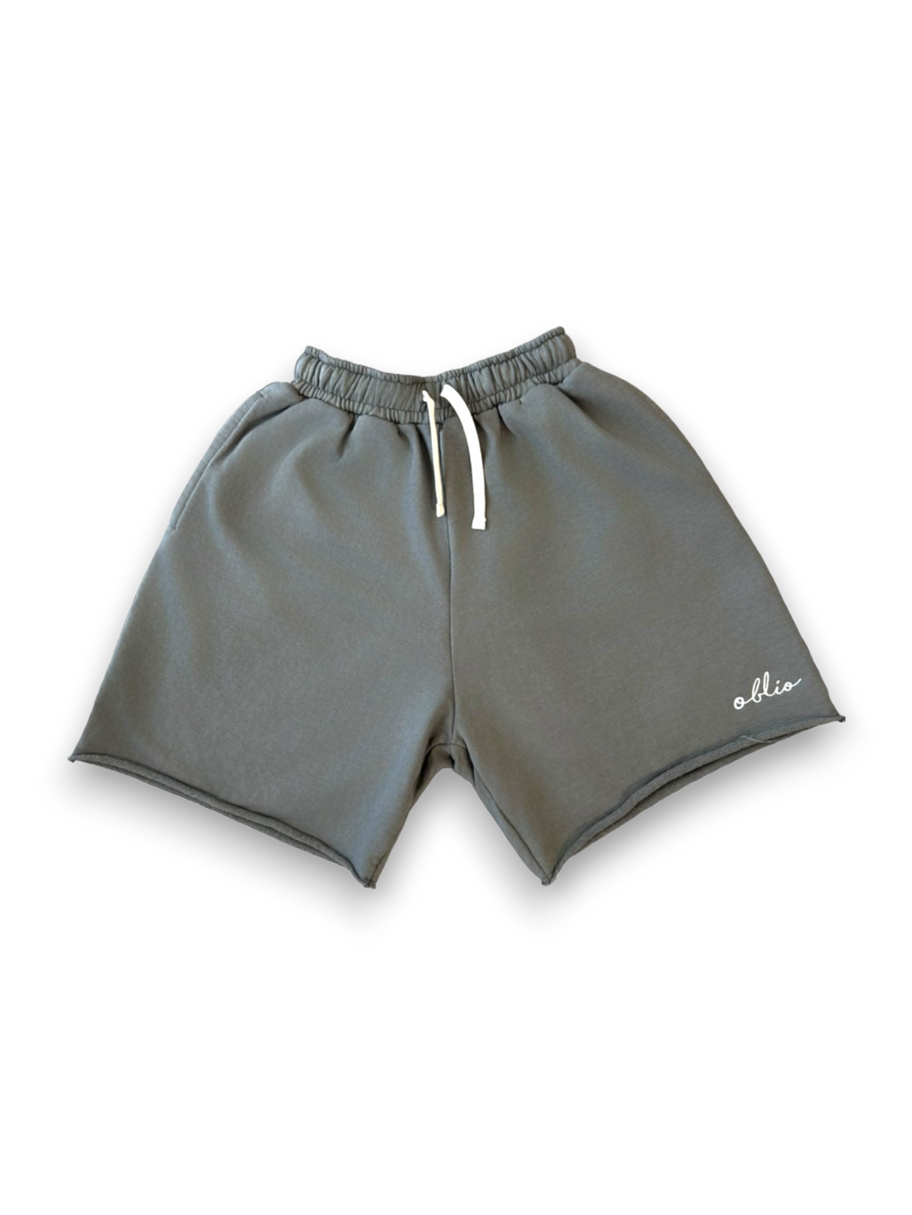 Oblio Short Washed Grey Heavy