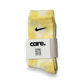 Nike Tie Dye Socks Yellow by CARE STUDIOS