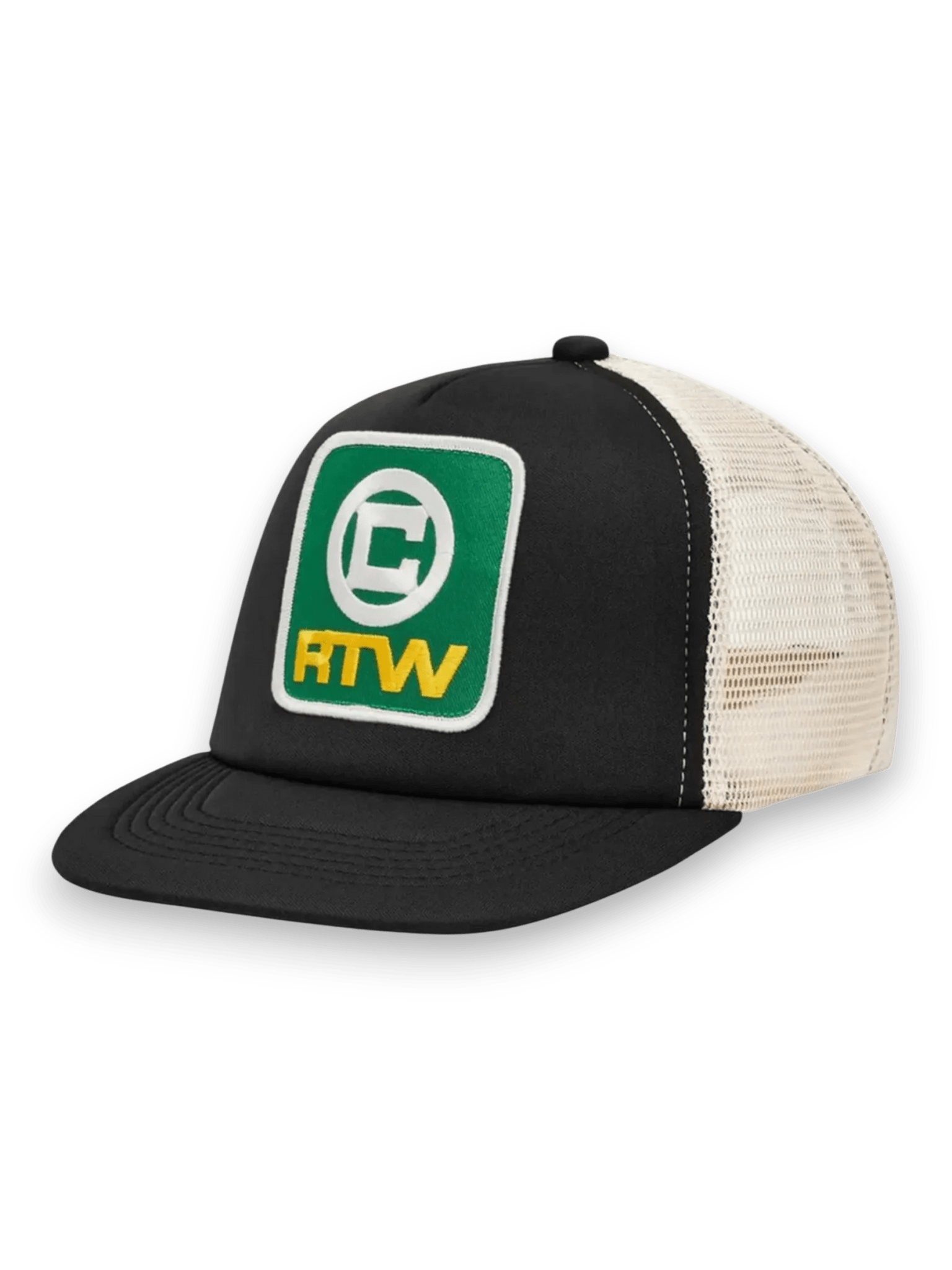 Corteiz Box Trucker Hat Black