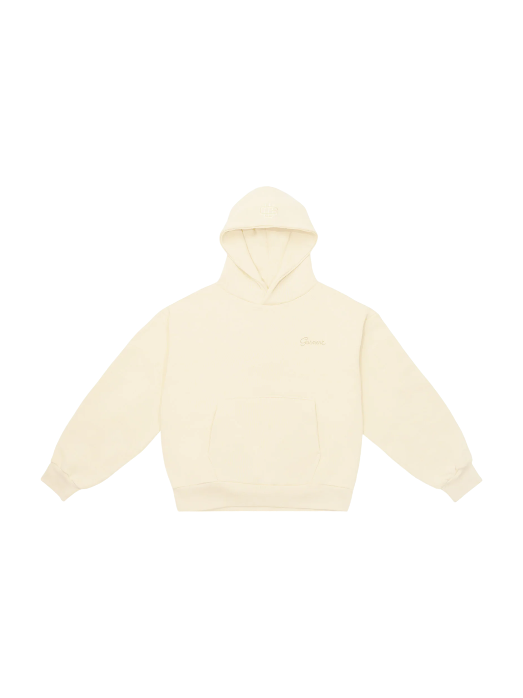 Garment Workshop Double Layer Hoodie Cream