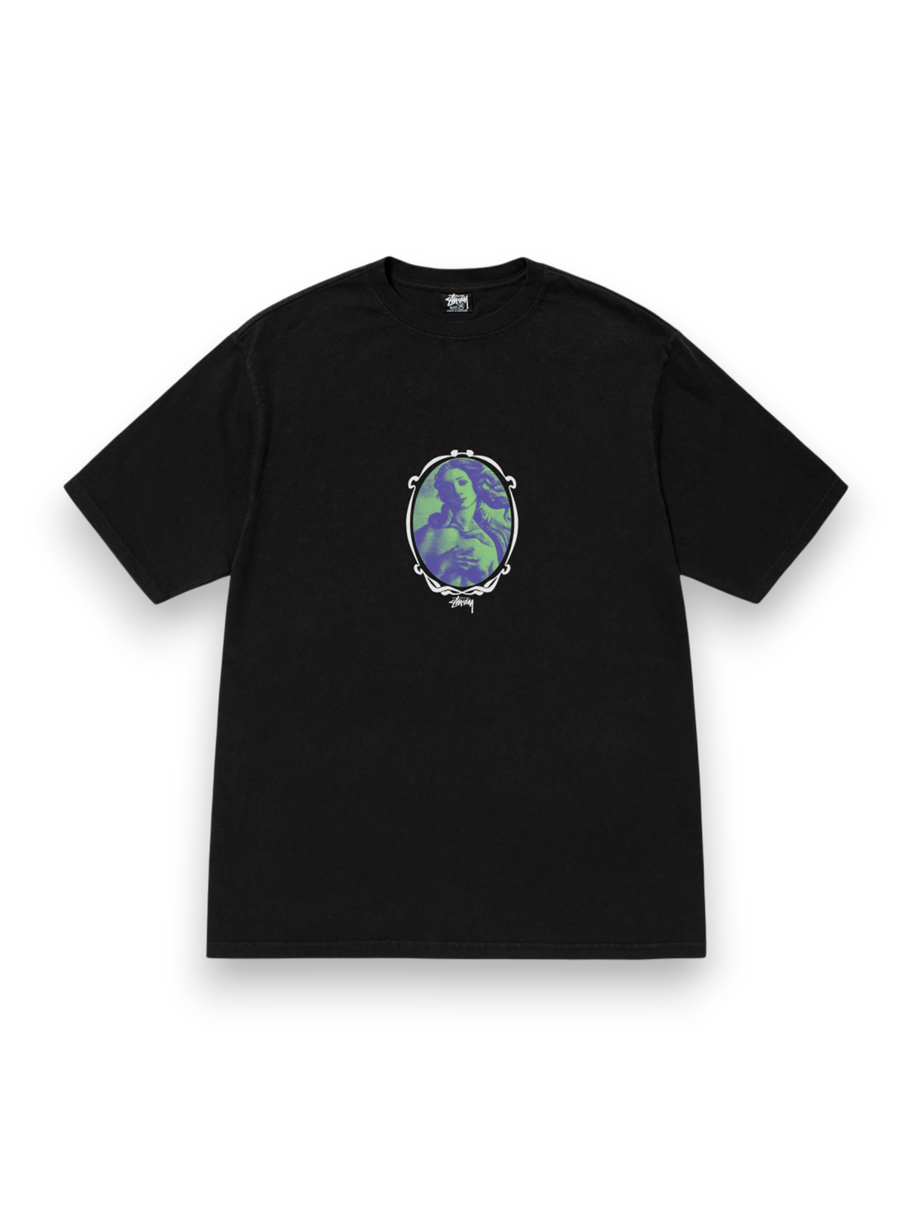 Stussy Venus Oval Tee 'Black'