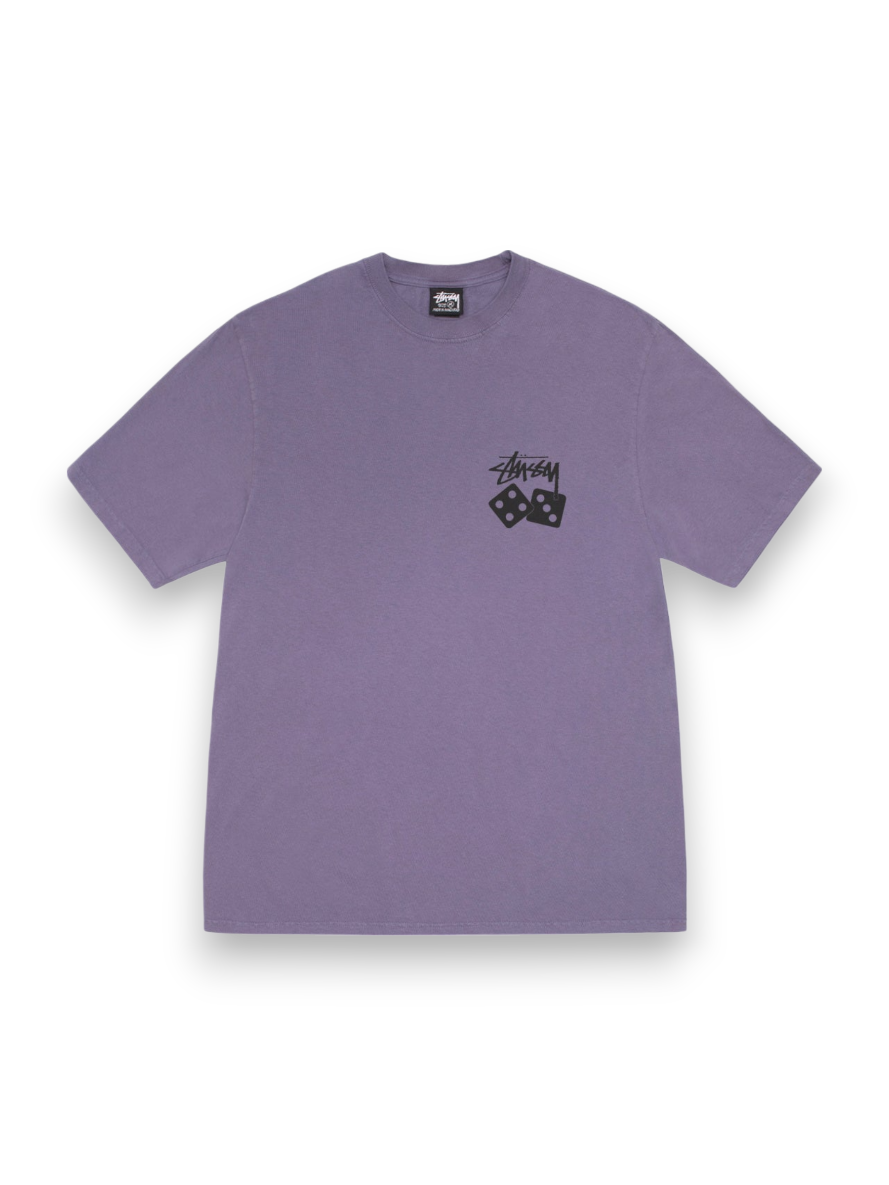 Stussy Dice Pigment Dyed Tee Grape
