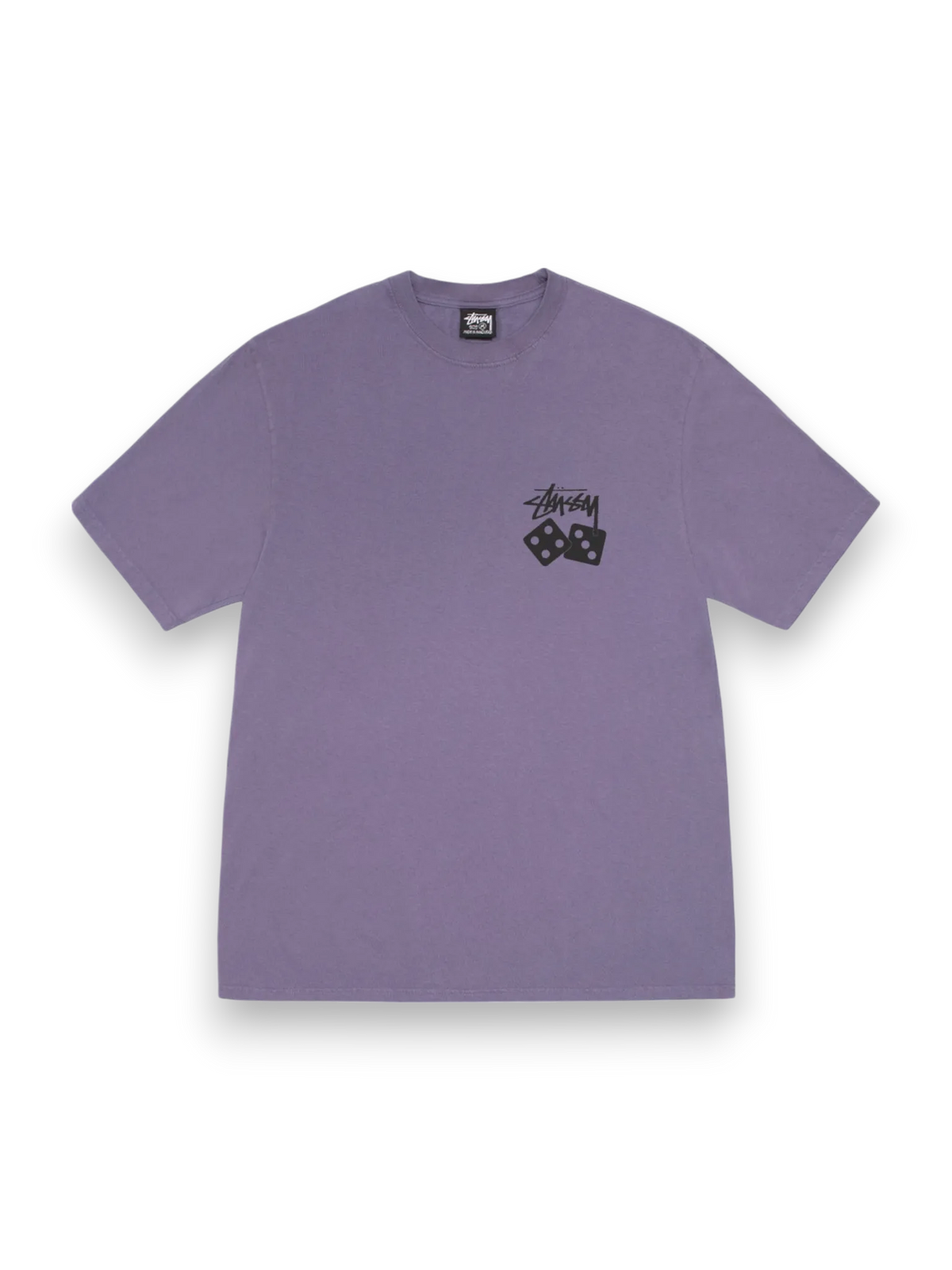 Stussy Dice Pigment Dyed Tee Grape
