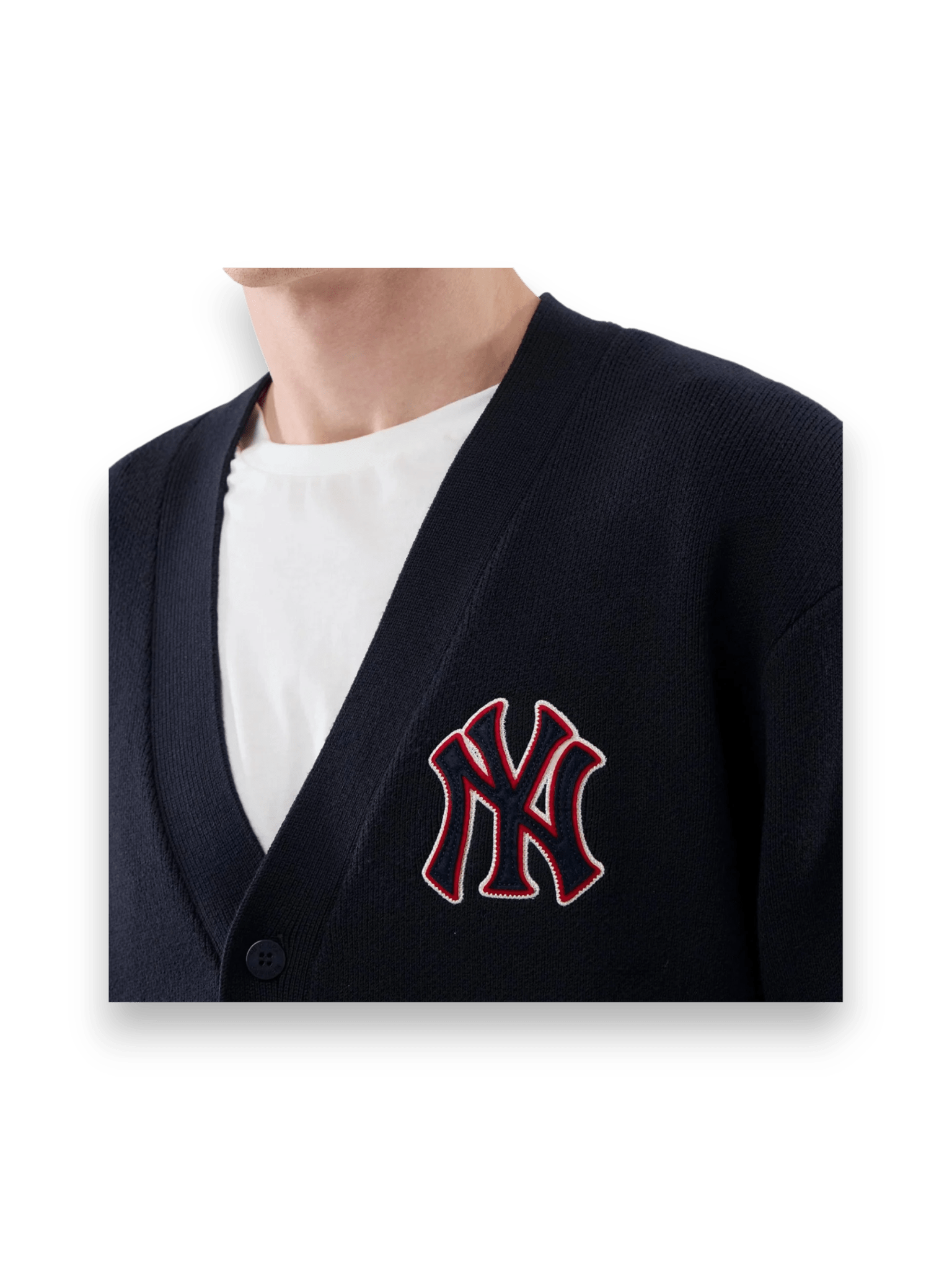 New Era New York Yankees MLB Knit Navy Cardigan