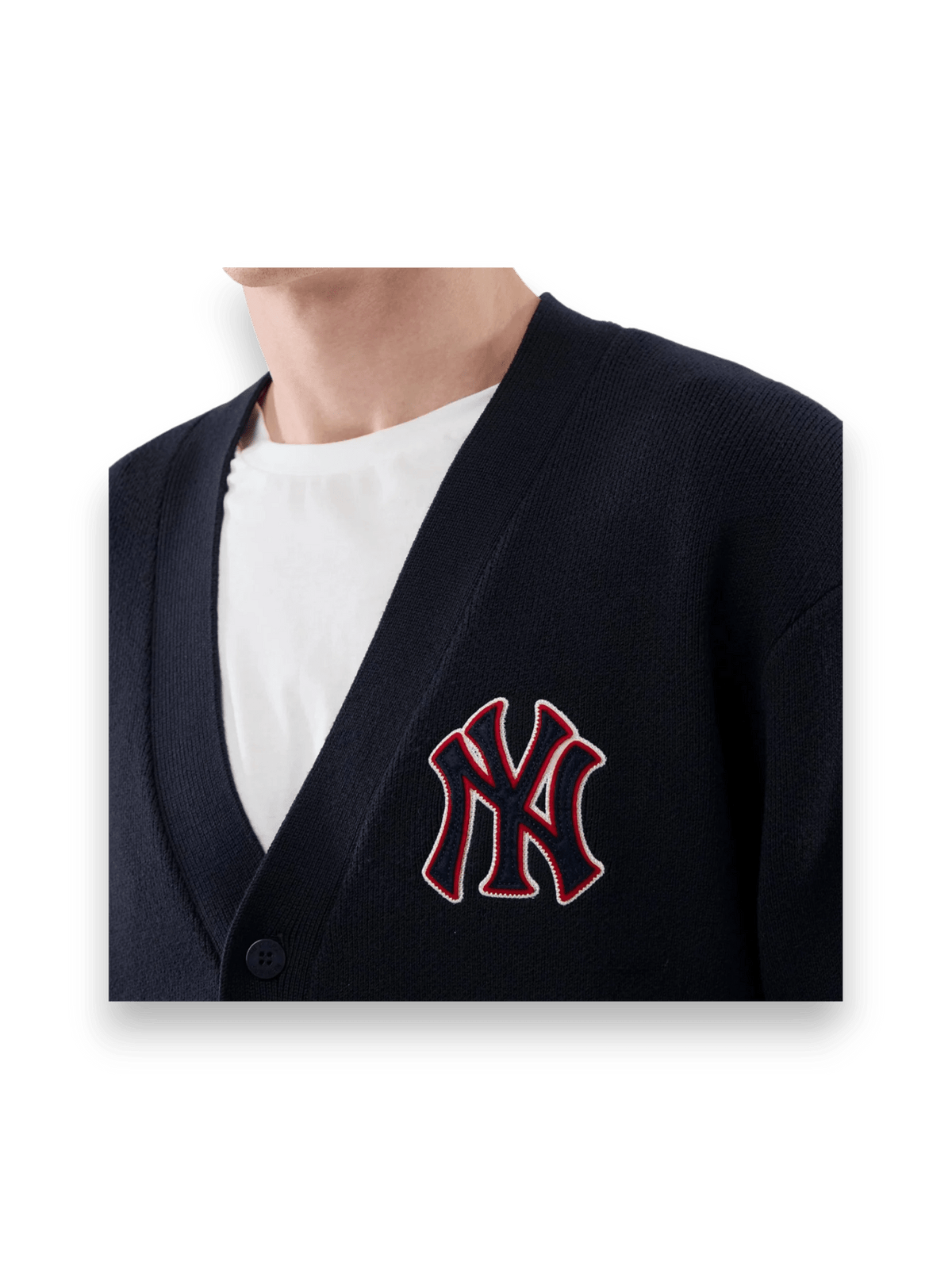 New Era New York Yankees MLB Knit Navy Cardigan