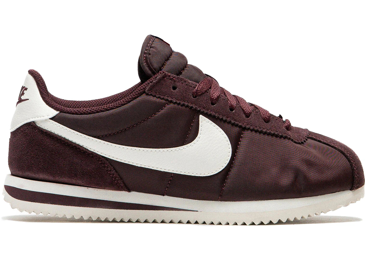 Nike Cortez Textile Burgundy Crush Sail (Women's)