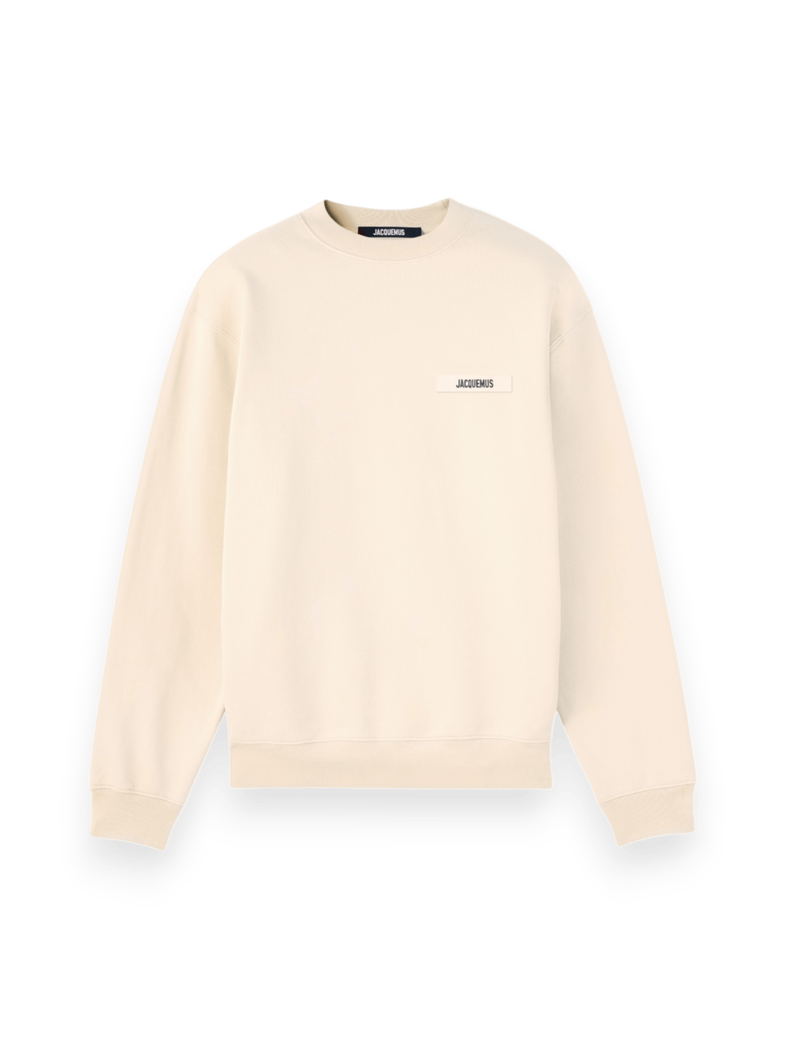 Jacquemus Gros Grain Crewneck Beige