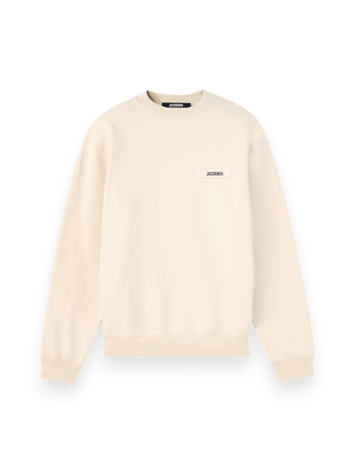 Jacquemus Gros Grain Crewneck Beige