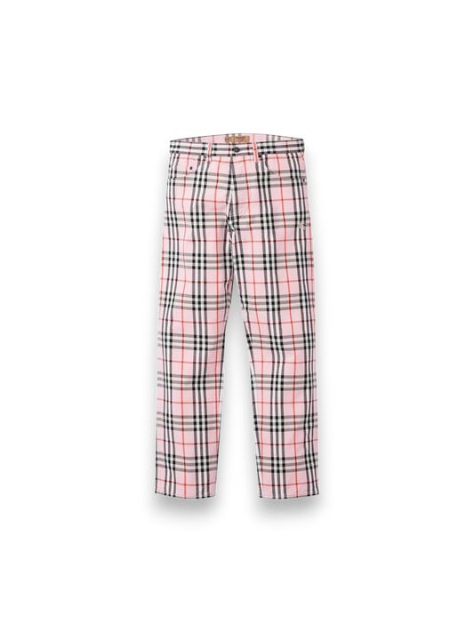 Supreme Burberry Regular Jean Pink