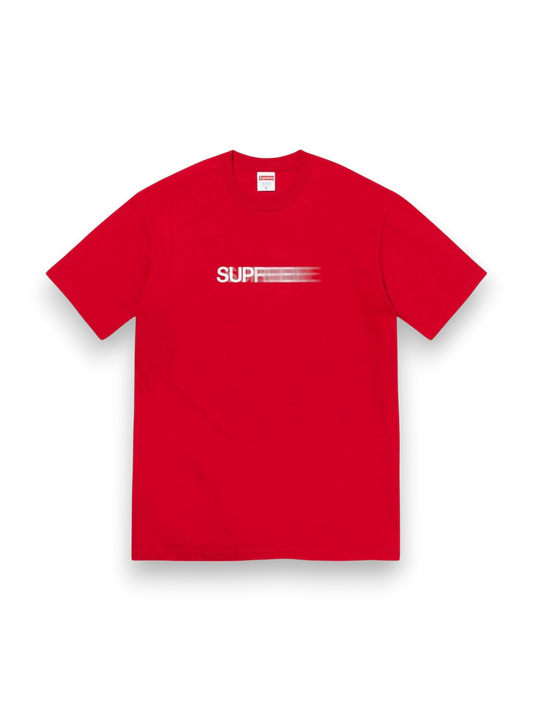 Supreme Motion Logo Tee 'Red'