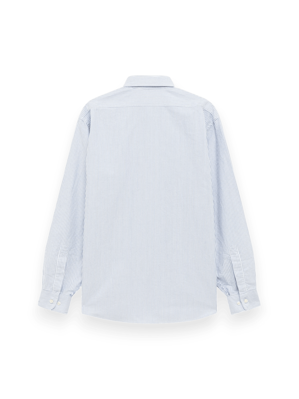 Amish America Oxford Striped Shirt Sky Blue
