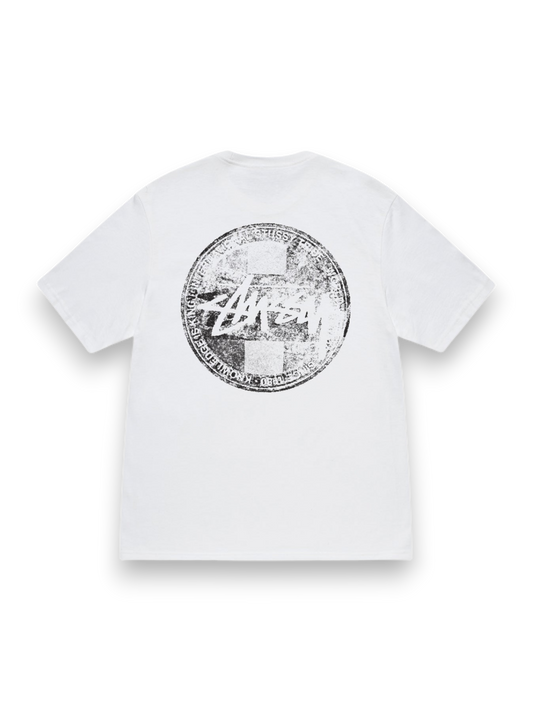 Stussy Dot Stamp Tee White