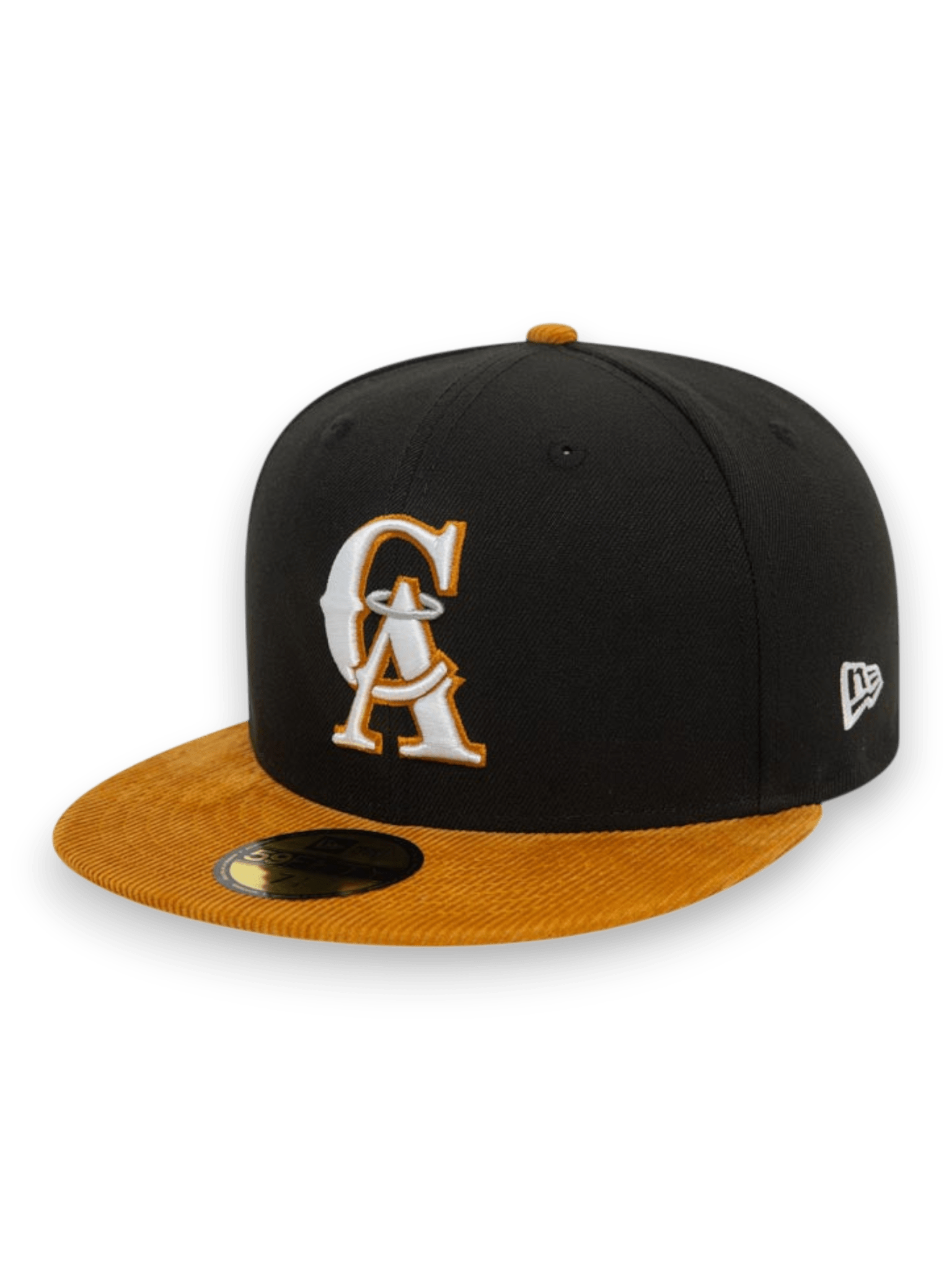 New Era LA Angels Contrast Cord Black 59FIFTY Fitted Cap