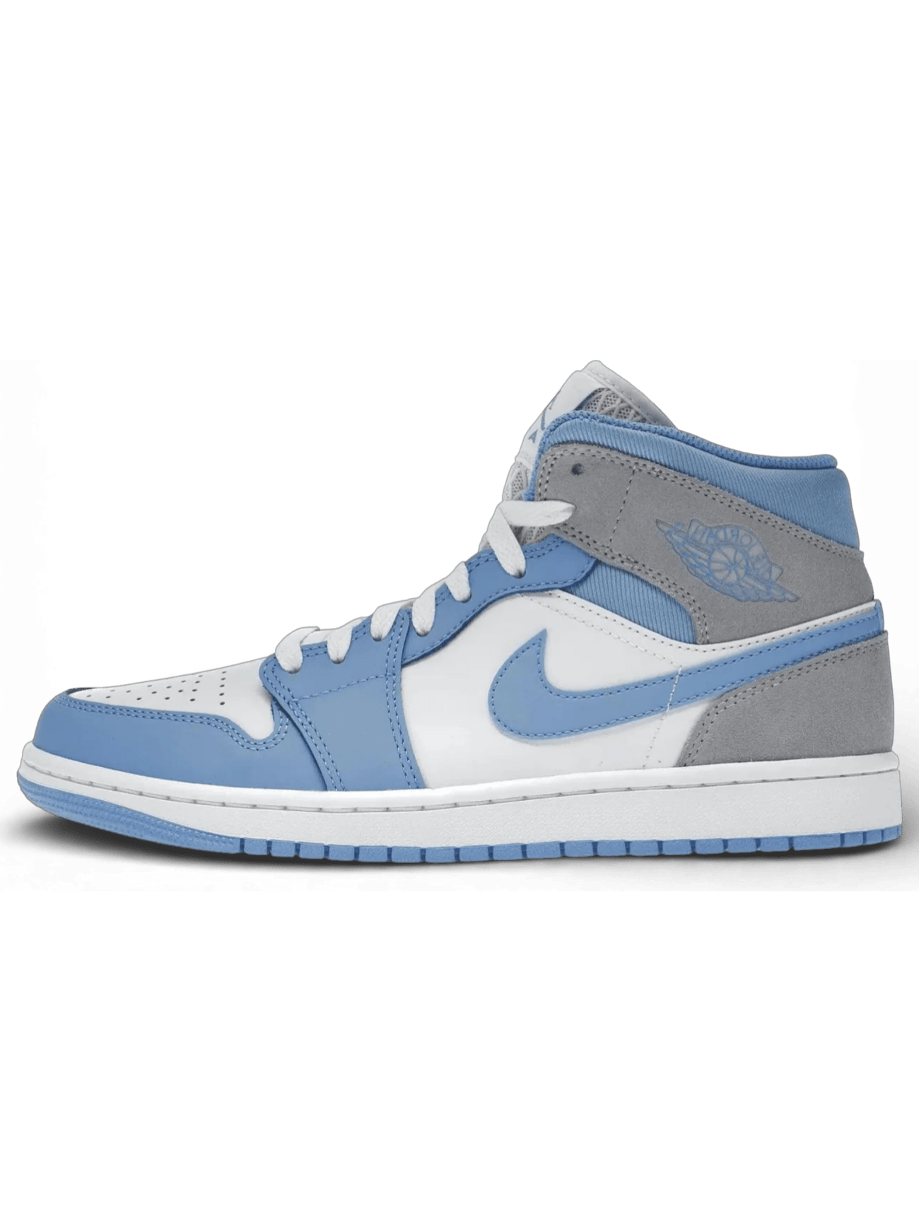 Jordan 1 Mid University Blue Grey