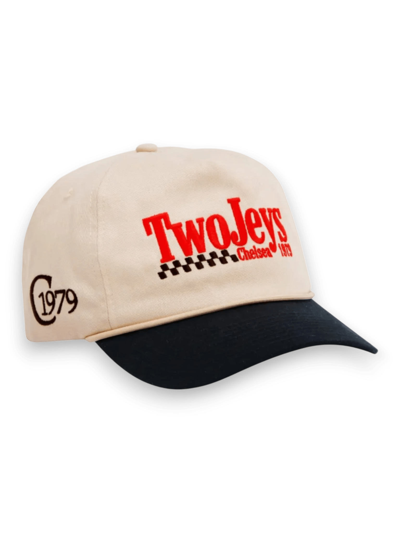 Twojeys Cream Racing Cap