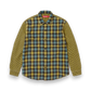 Supreme Houndstooth Plaid Flannel Shirt 'Yellow'