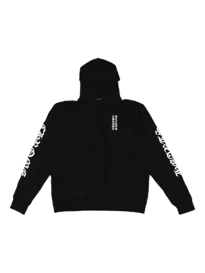 Chrome Hearts Vertical Logo Hoodie Black