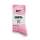 Nike Tie Dye Socks Fuchsia by CARE STUDIOS