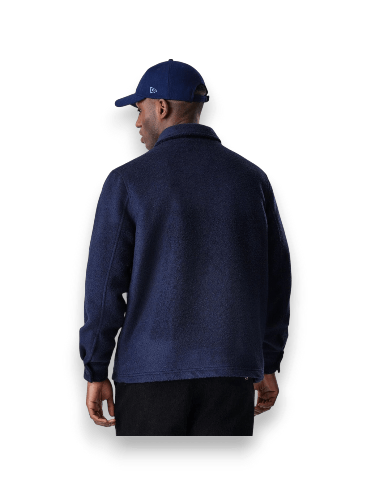 New Era Shacket Blue
