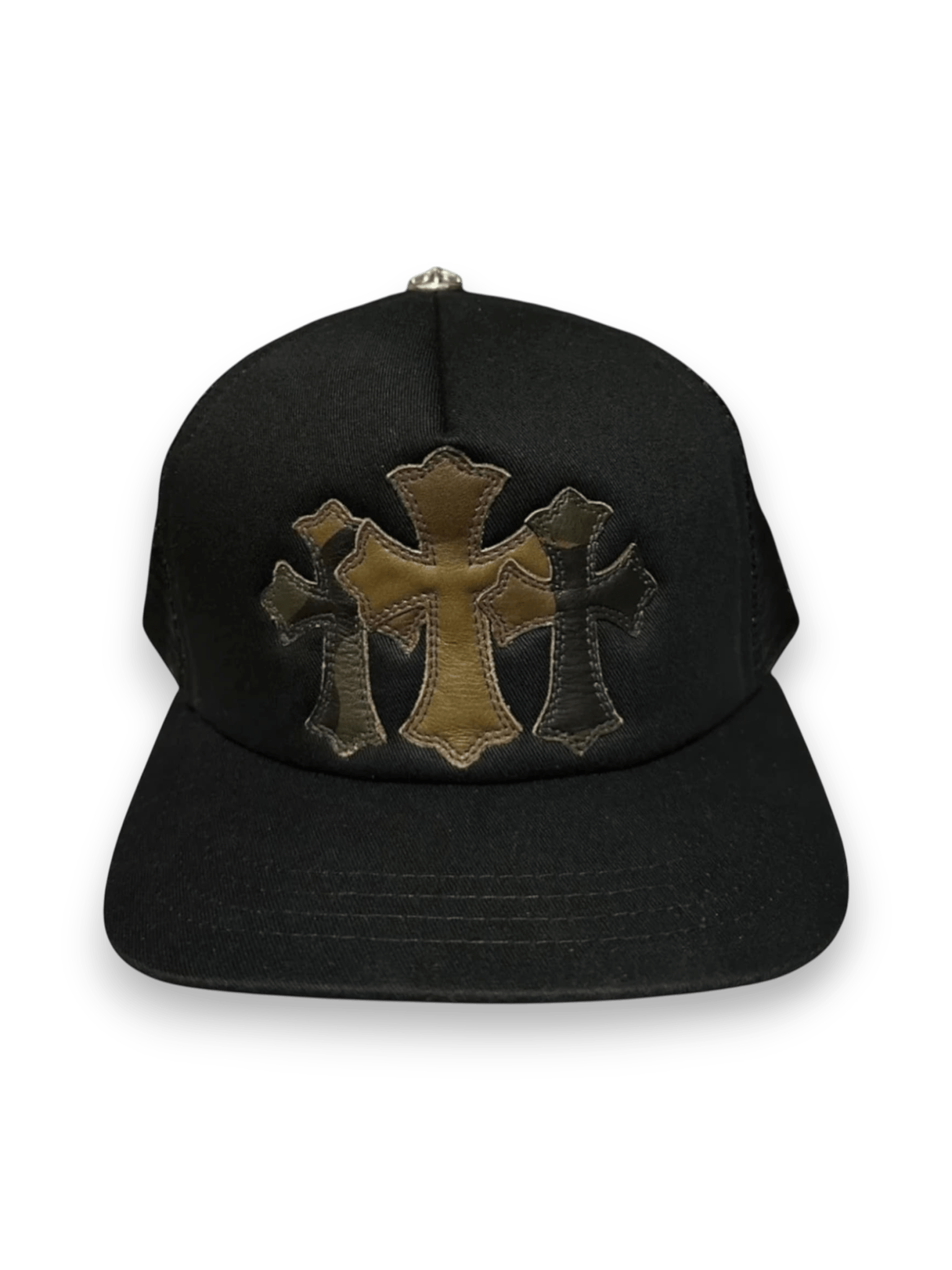 Chrome Hearts Cemetery Trucker Hat Camo/Black