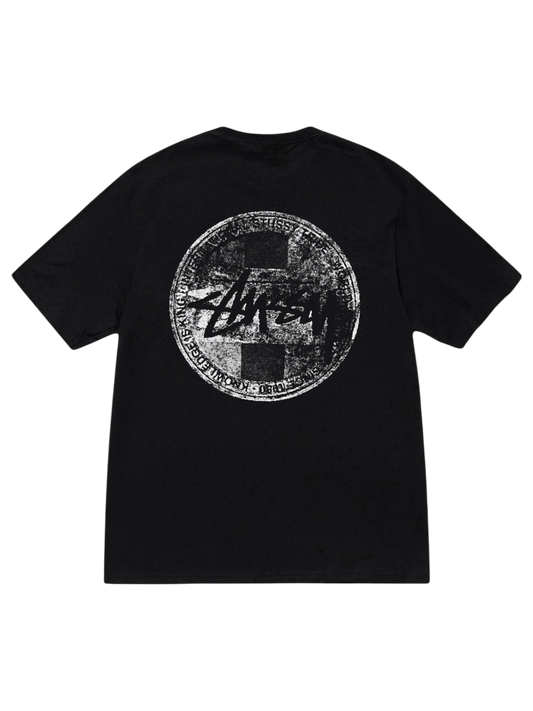 Stussy Dot Stamp Tee Black