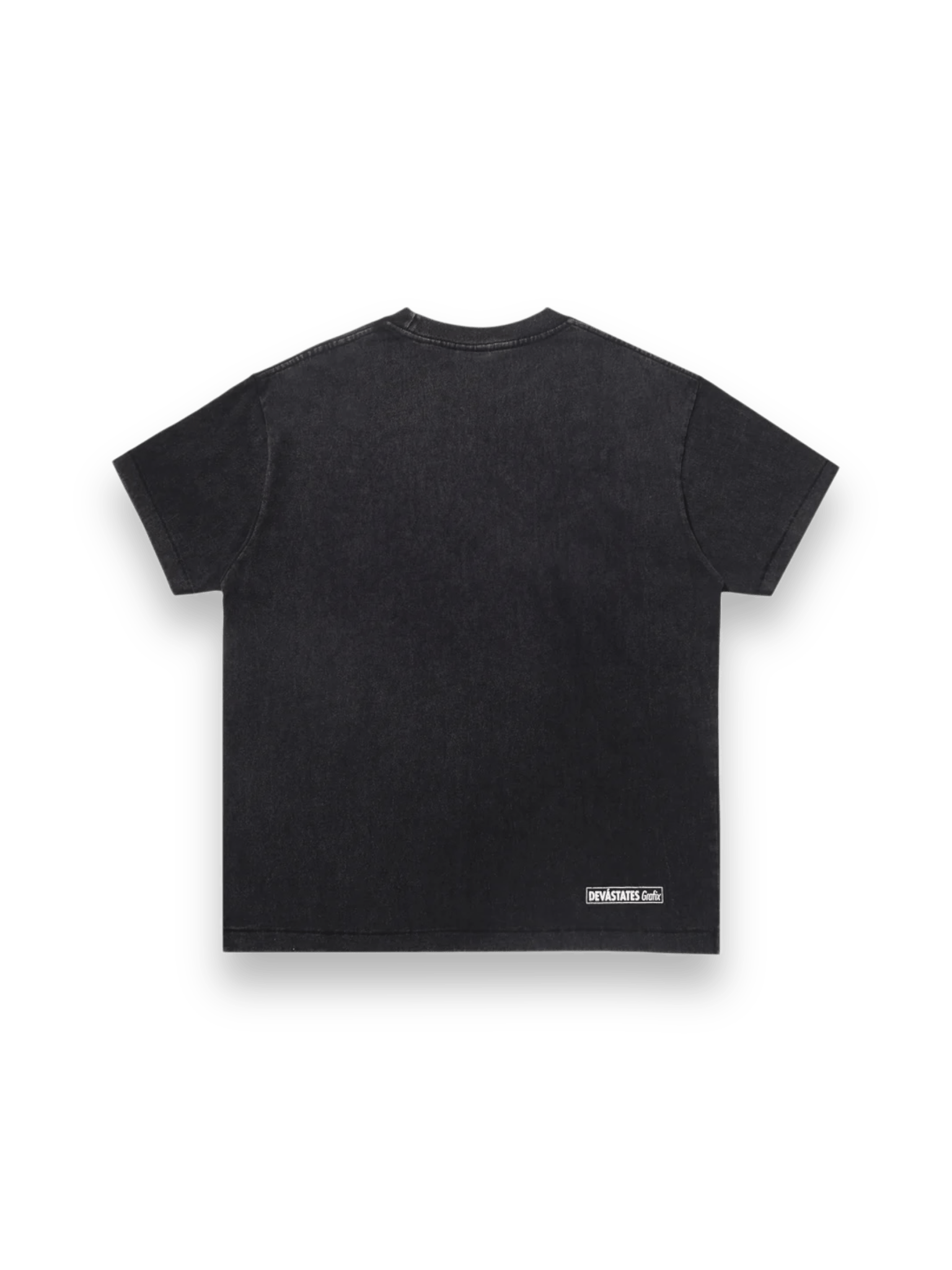 DEVÁ STATES GFX RETRO Crucifixion Washed Black