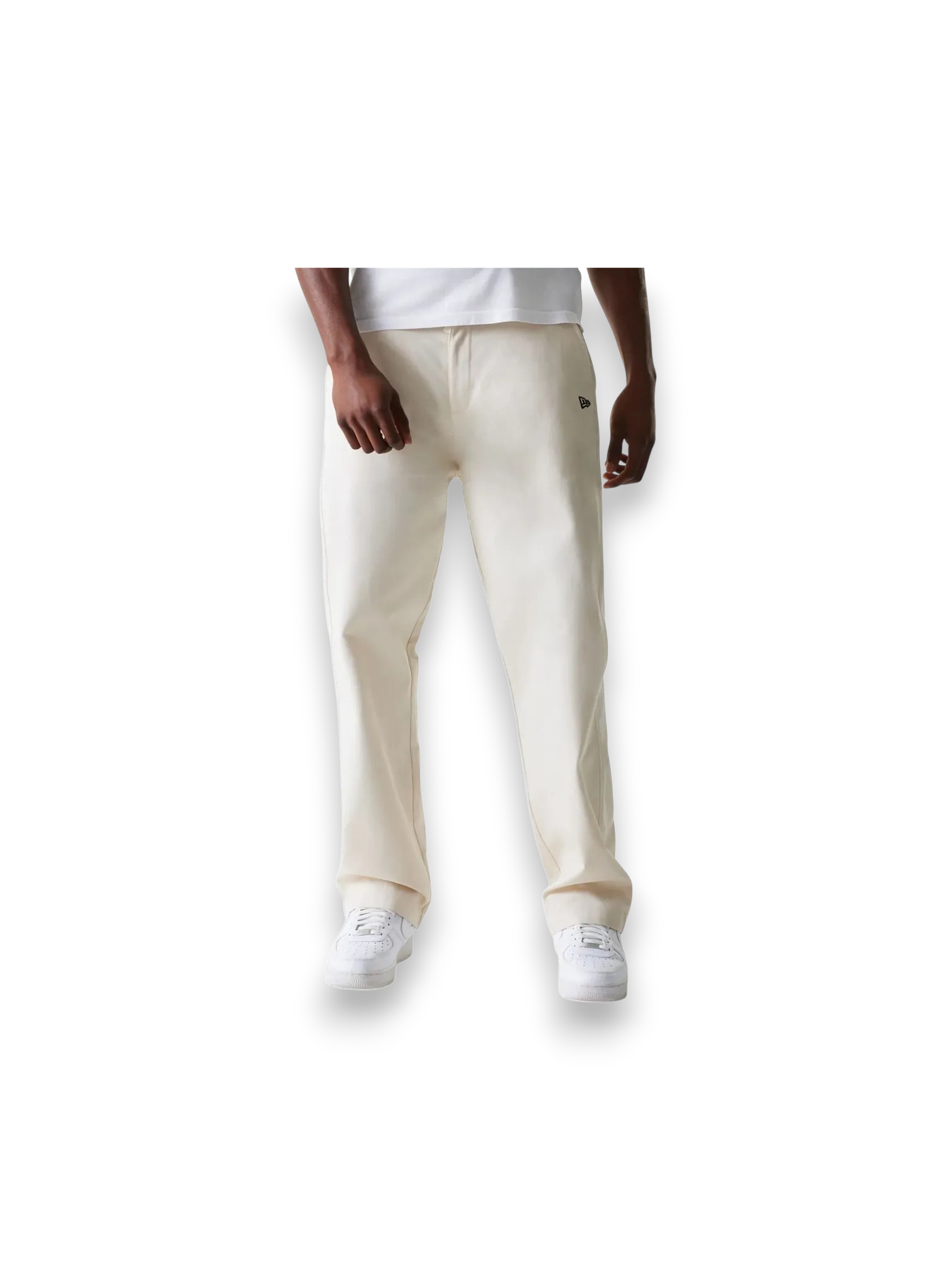 New Era Light Beige Chino Trousers